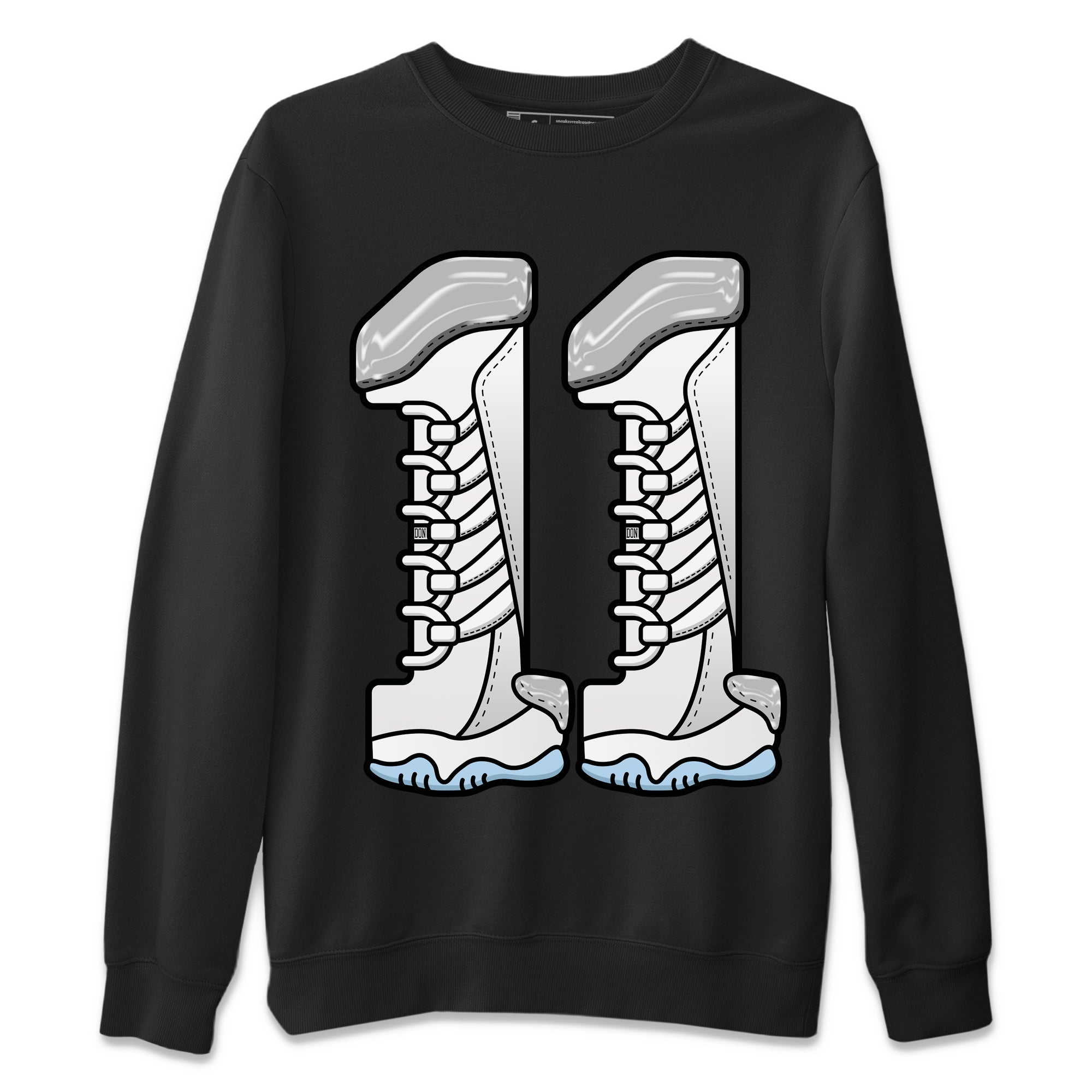 Number 11 Unisex Tops - Air Jordan 11 White Cement