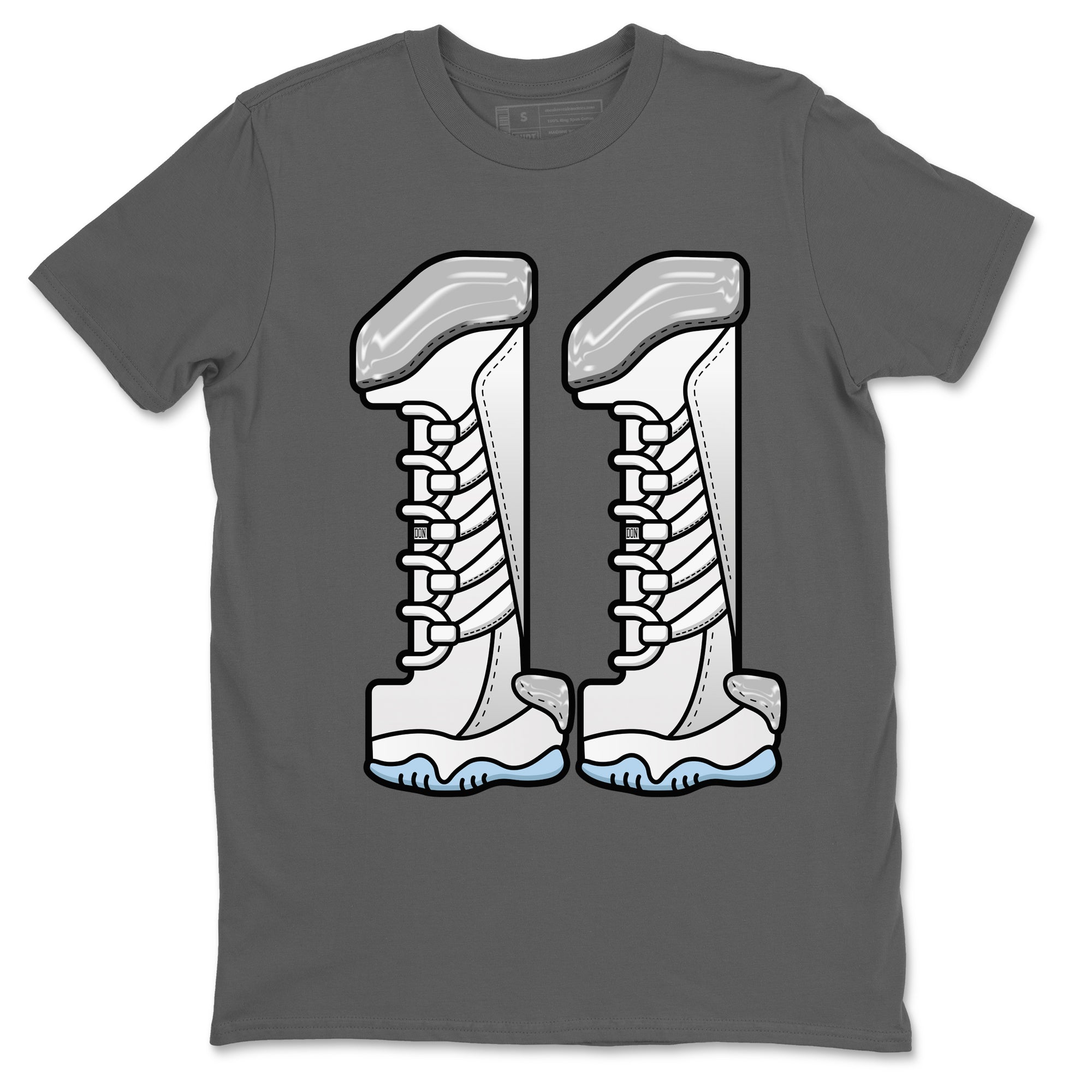 Number 11 Unisex Tops - Air Jordan 11 White Cement