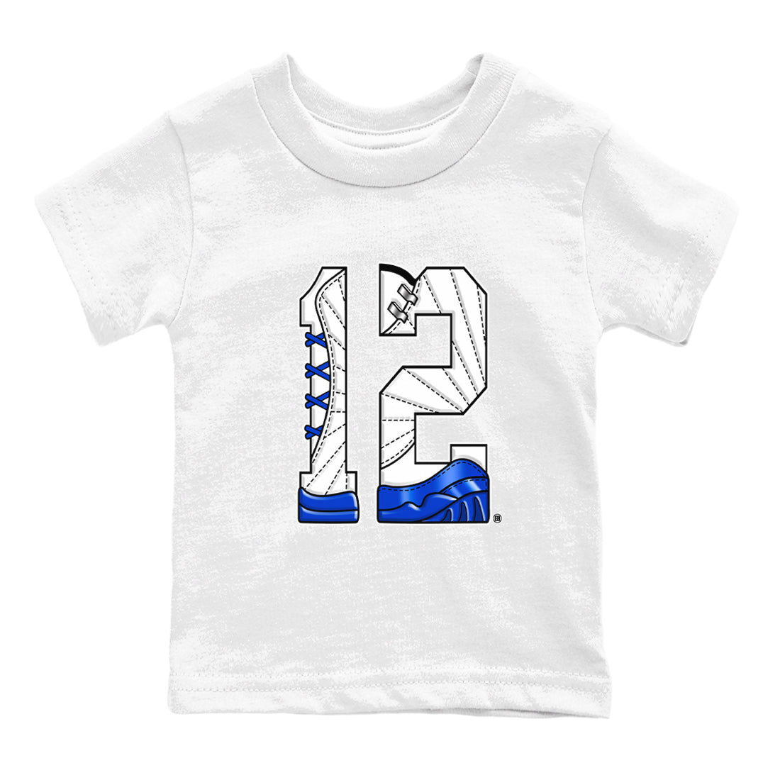 Number 12 snkmatch Tees Kids - Air Jordan 12 Blueberry