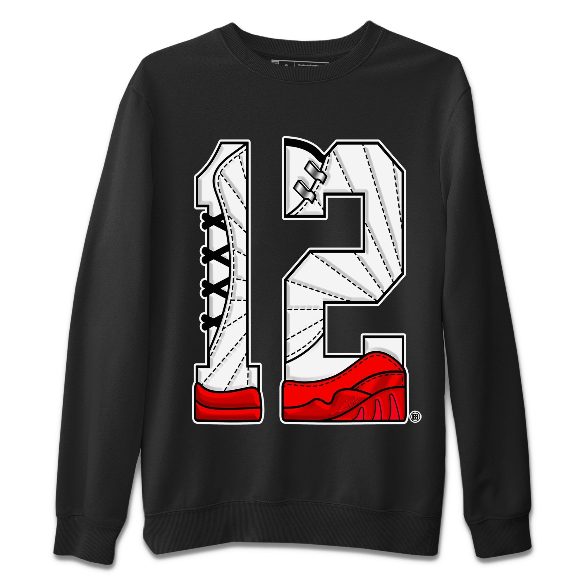 Number 12 Unisex Tops - Air Jordan 12 Cherry