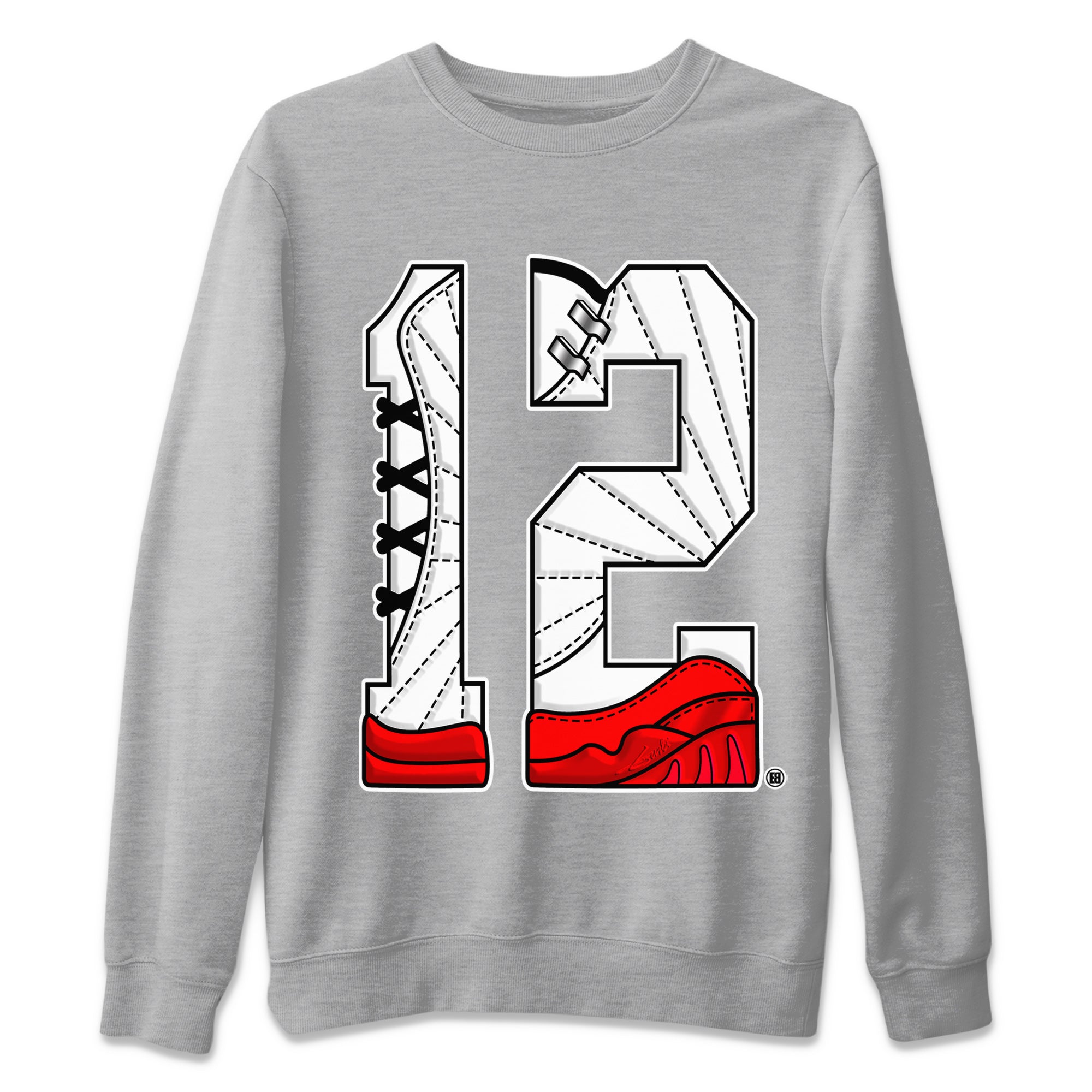 Number 12 Unisex Tops - Air Jordan 12 Cherry