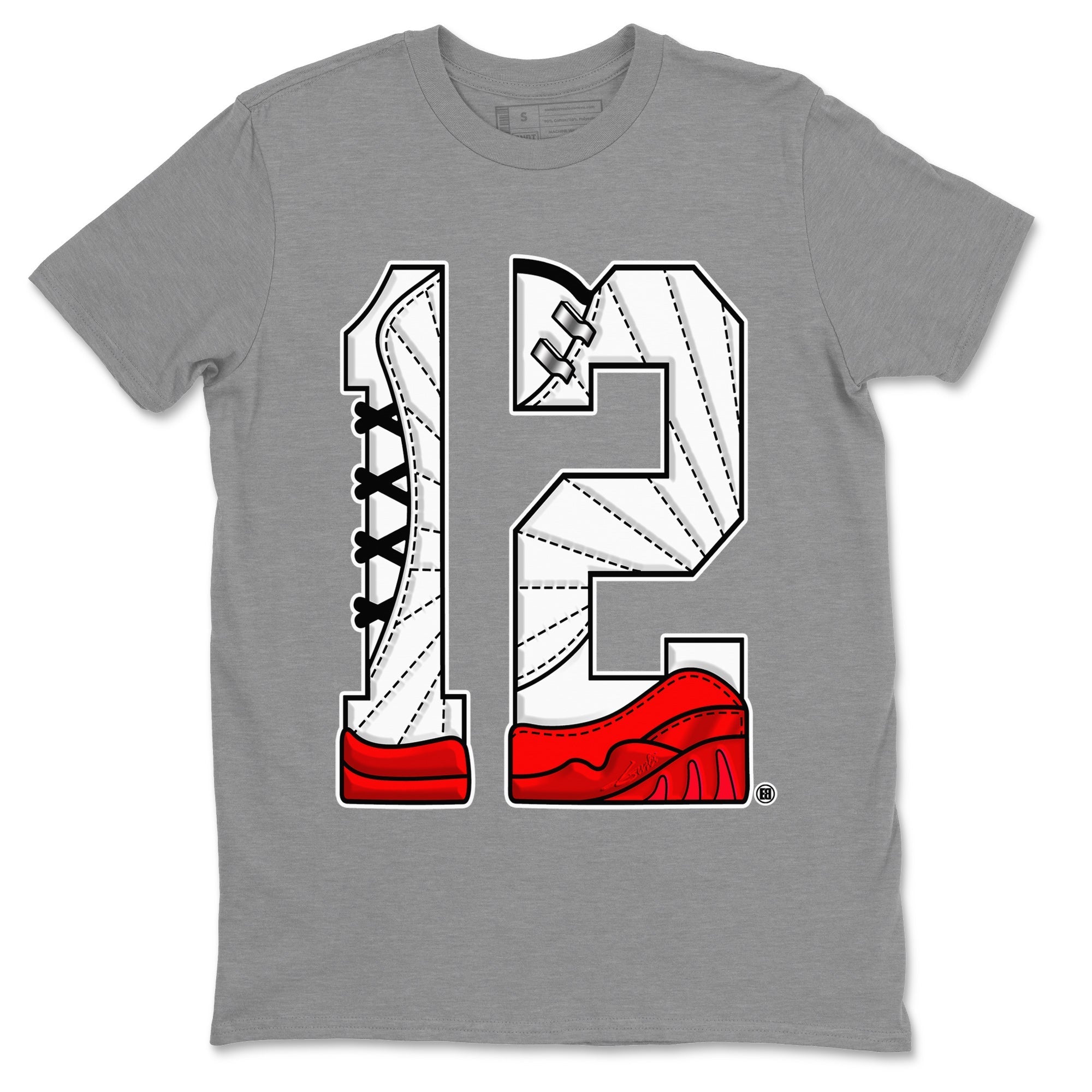 Number 12 Unisex Tops - Air Jordan 12 Cherry