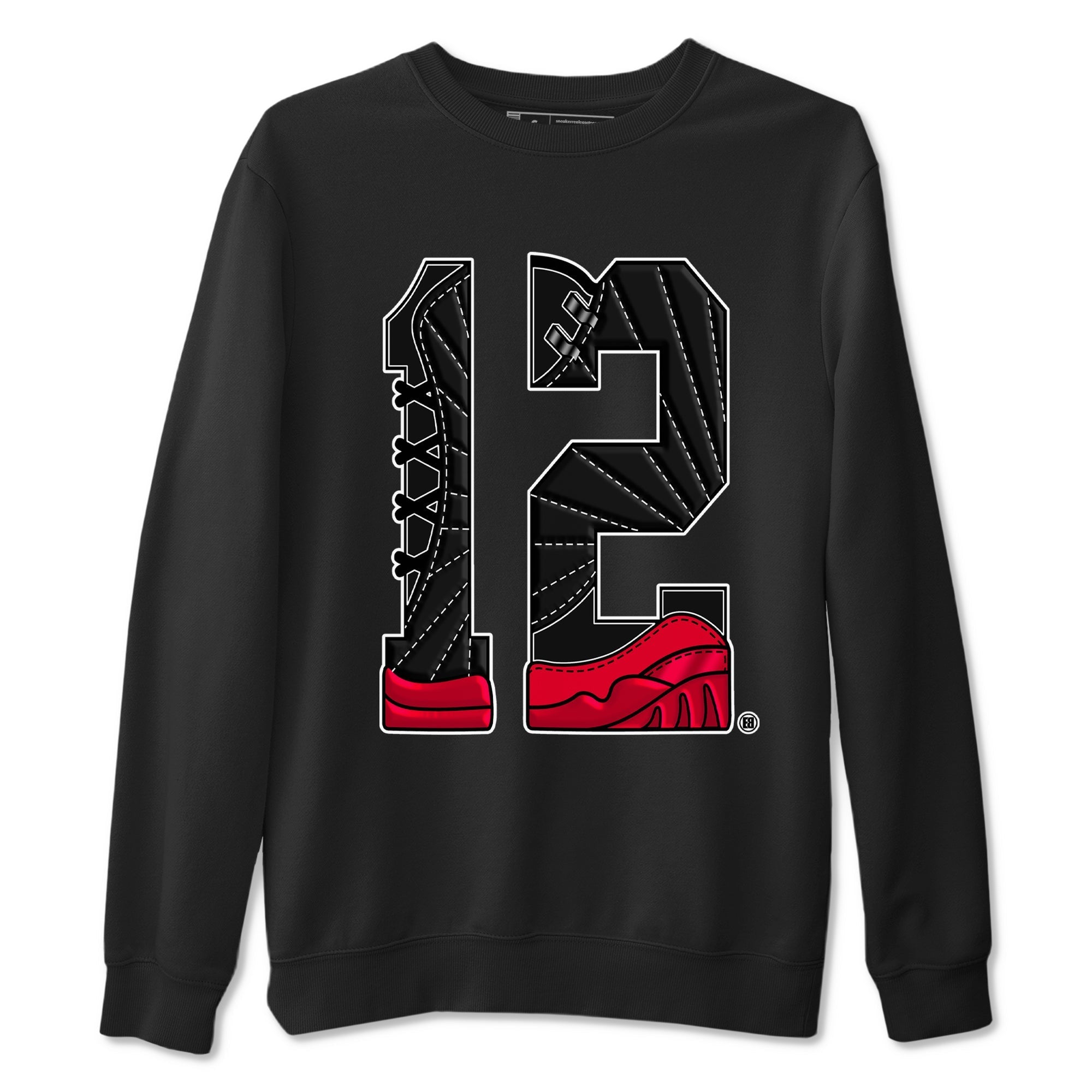 Number 12 snkmatch Tees - Air Jordan 12 Flu Game