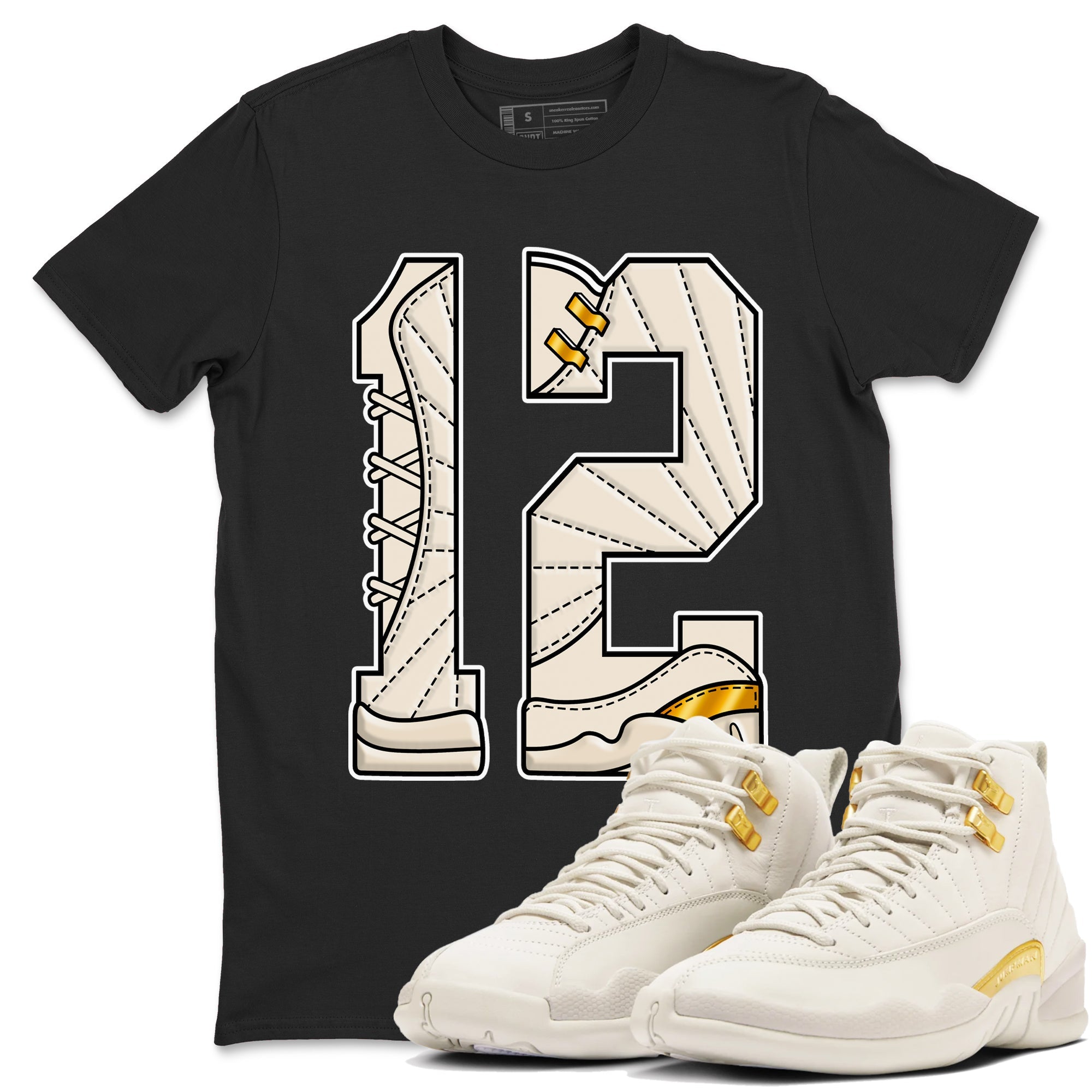 Number 12 snkmatch Tees - Air Jordan 12 Phantom