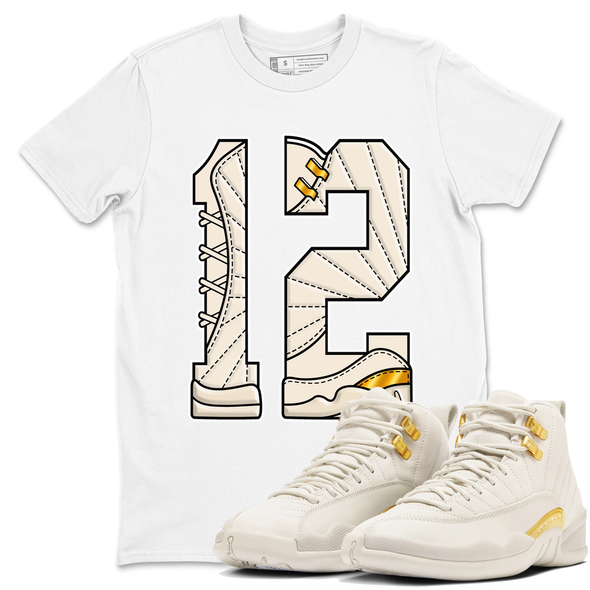 Number 12 snkmatch Tees - Air Jordan 12 Phantom