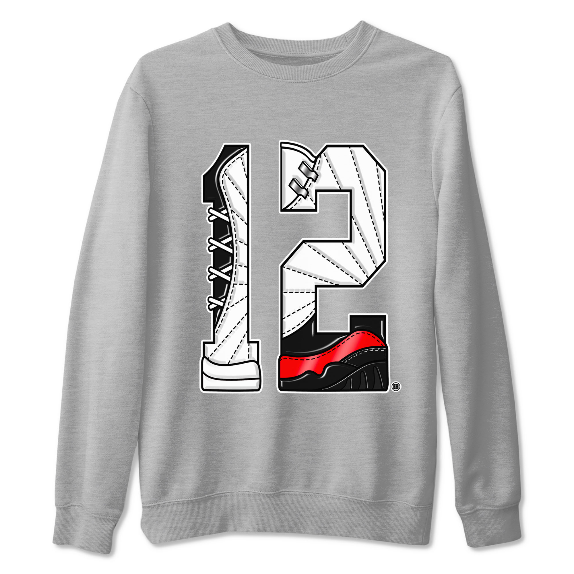 Number 12 snkmatch Tees - Air Jordan 12 Taxi Flip