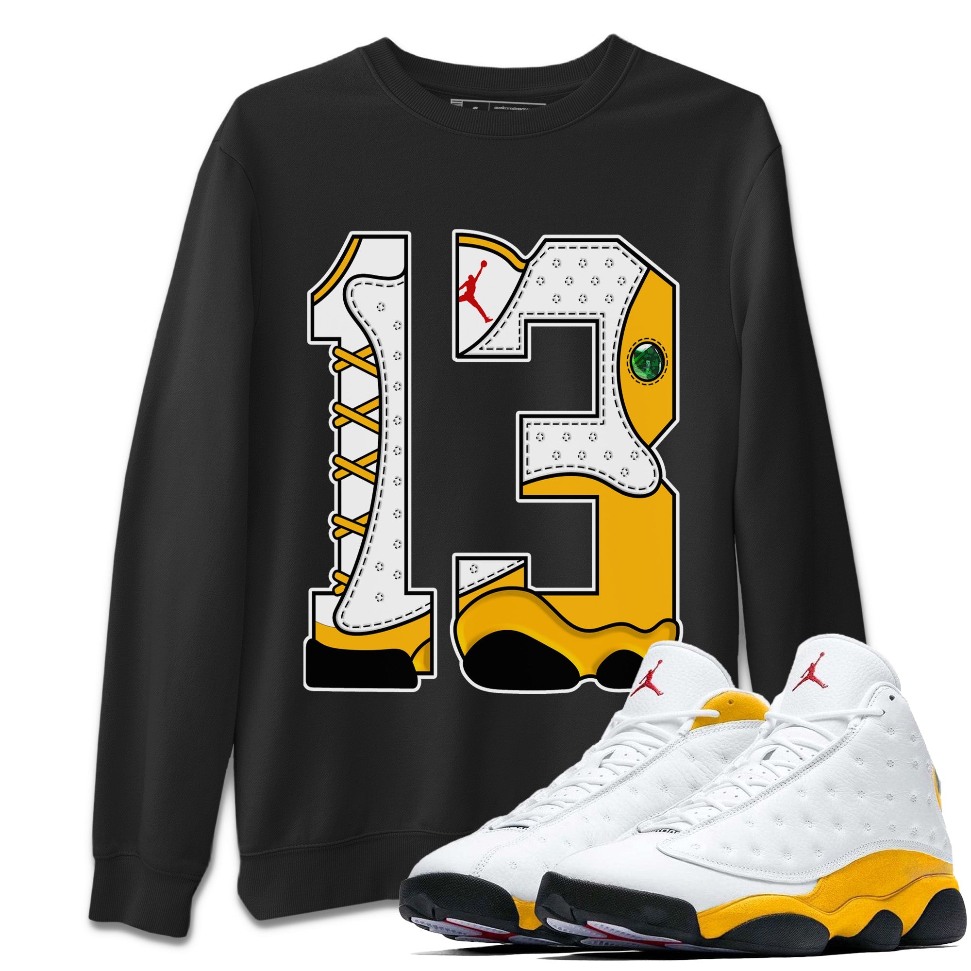 Number 13 Unisex Tops - Air Jordan 13 Del Sol