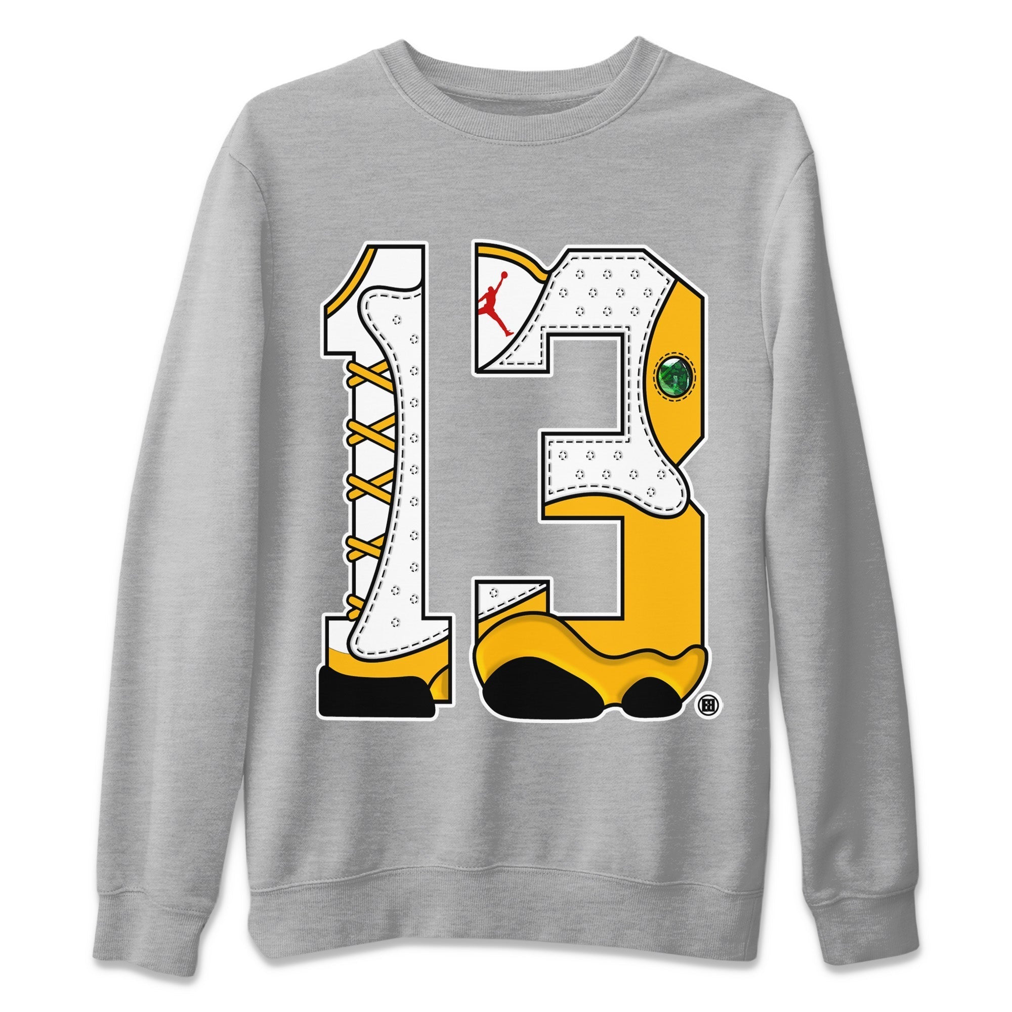 Number 13 Unisex Tops - Air Jordan 13 Del Sol