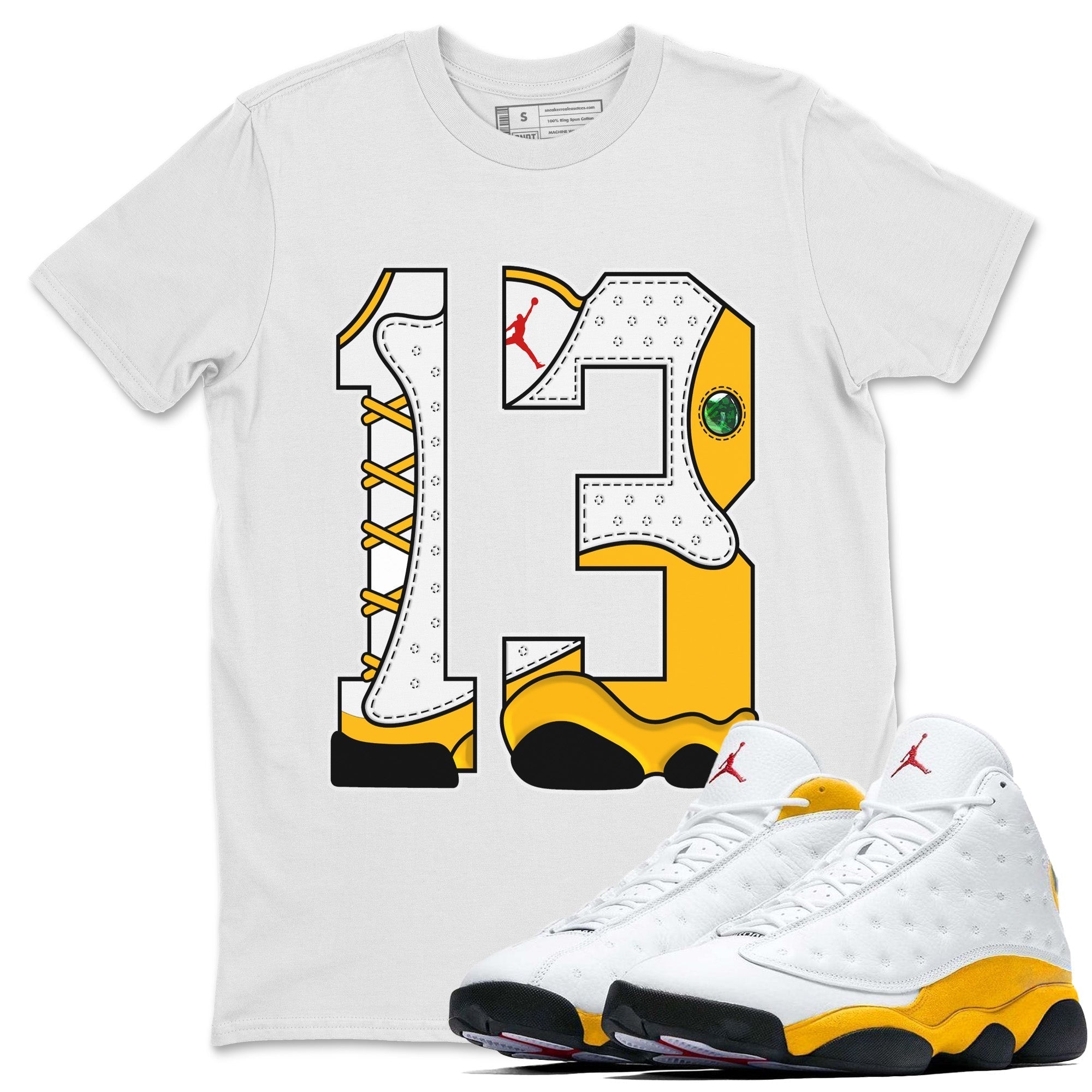 Number 13 Unisex Tops - Air Jordan 13 Del Sol