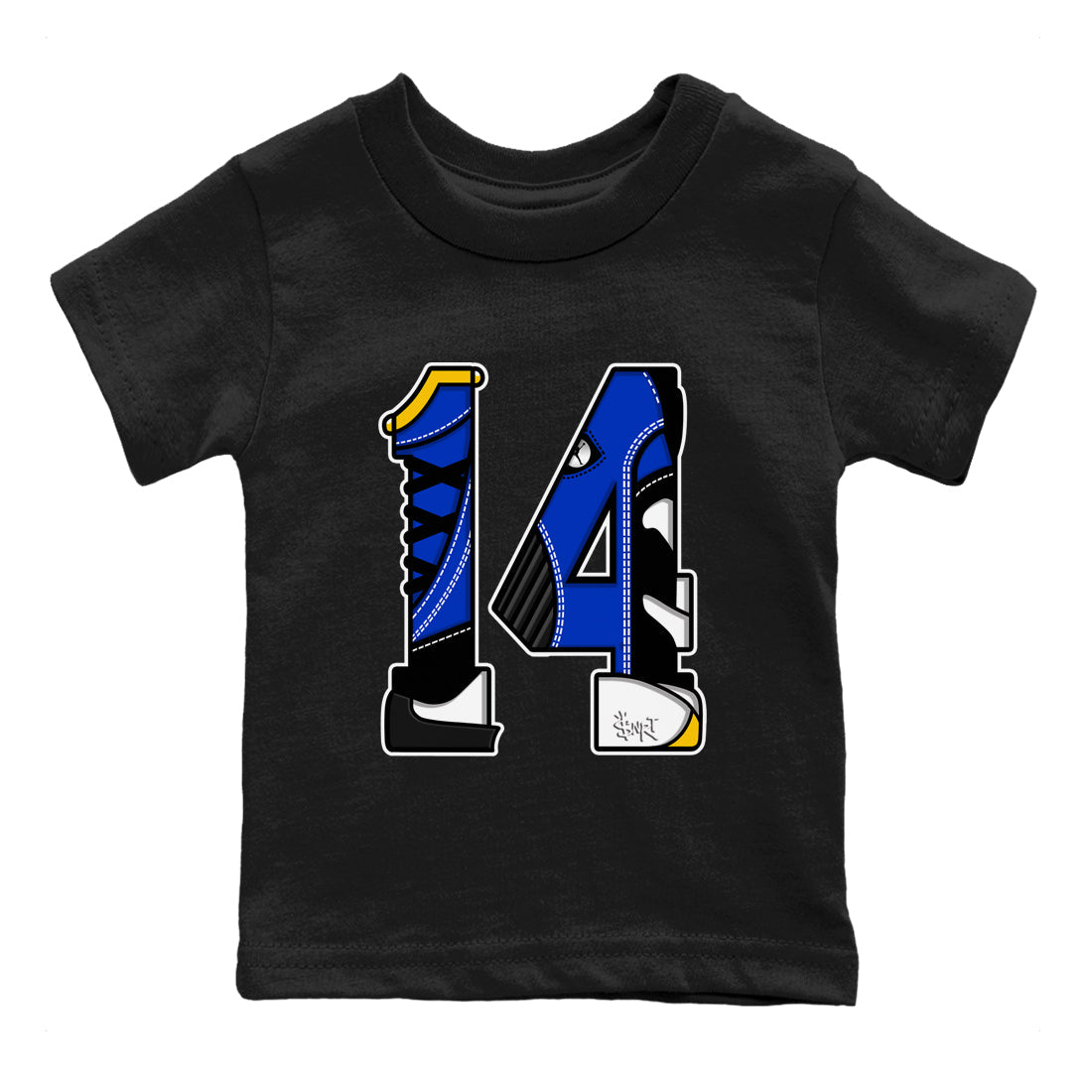 Number 14 snkmatch Tees Kids - Air Jordan 14 Laney