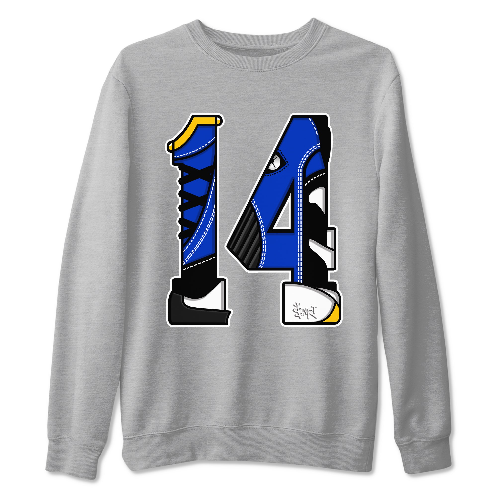 Number 14 snkmatch Tees - Air Jordan 14 Laney