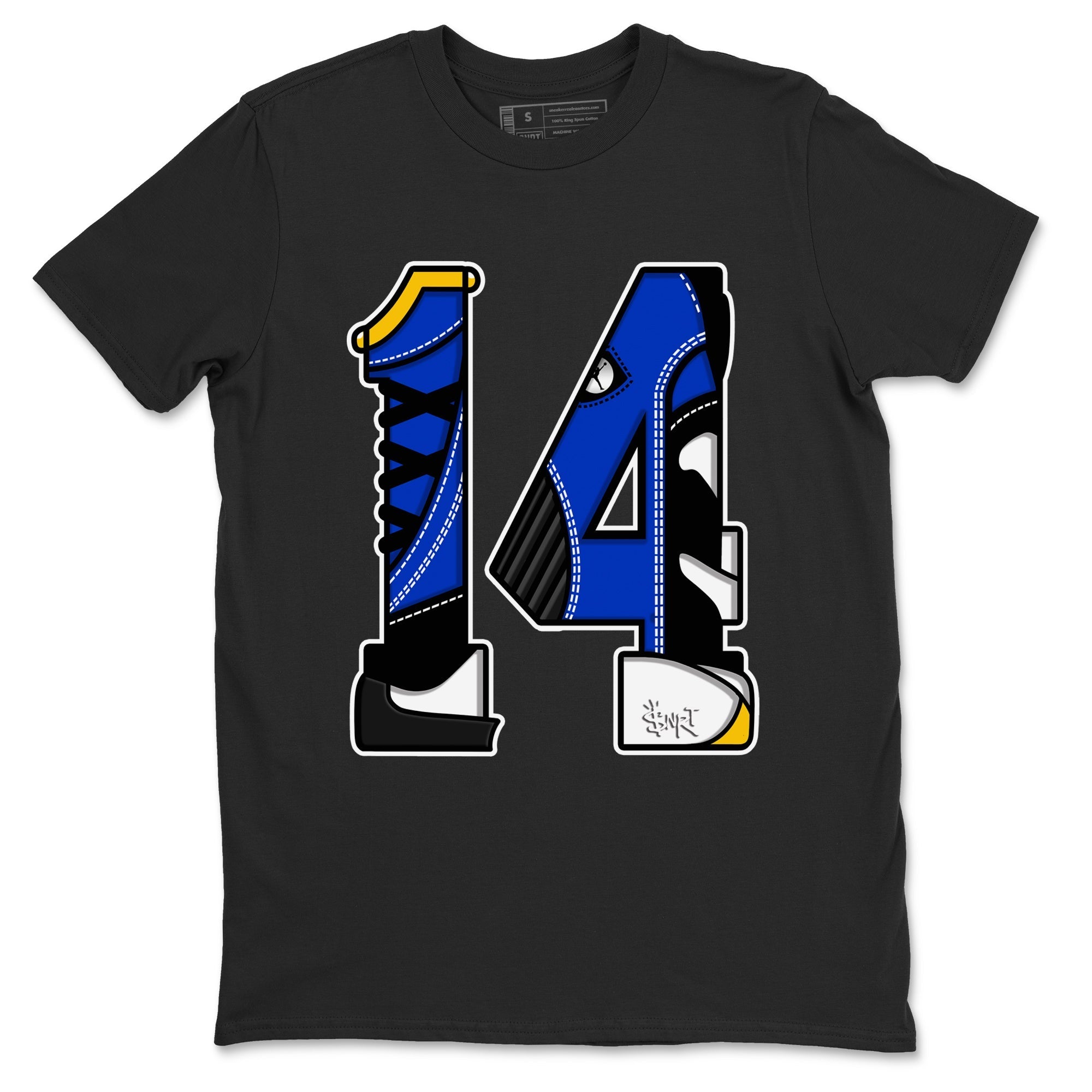 Number 14 snkmatch Tees - Air Jordan 14 Laney