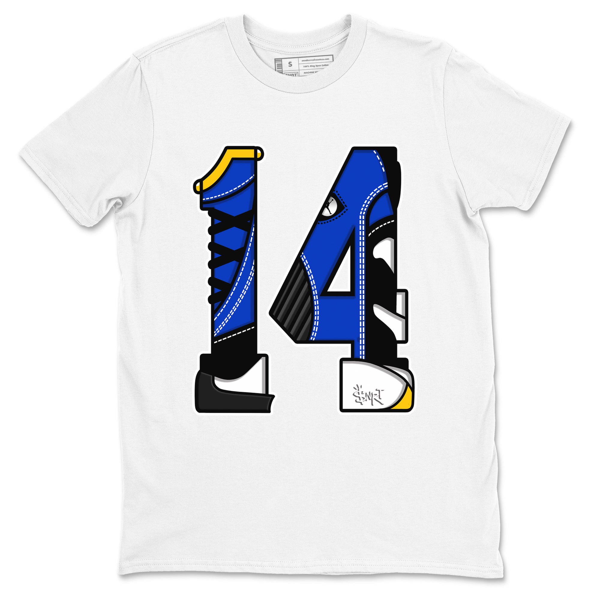 Number 14 snkmatch Tees - Air Jordan 14 Laney