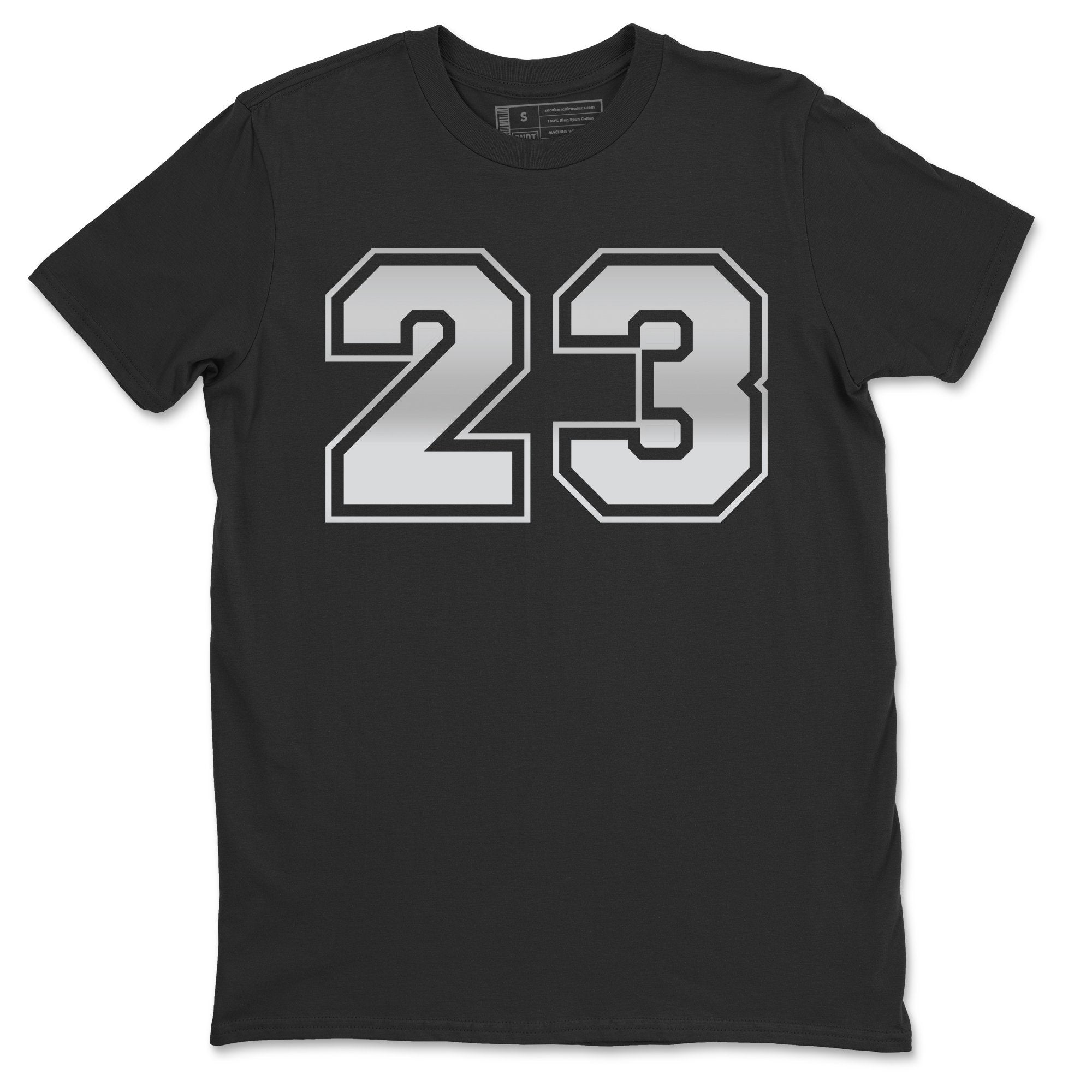 Number 23 Unisex Tops - Air Jordan 1 Silver Toe