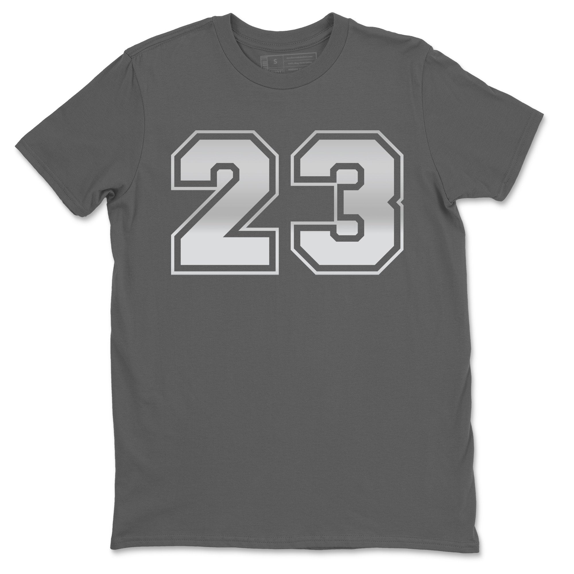 Number 23 Unisex Tops - Air Jordan 1 Silver Toe