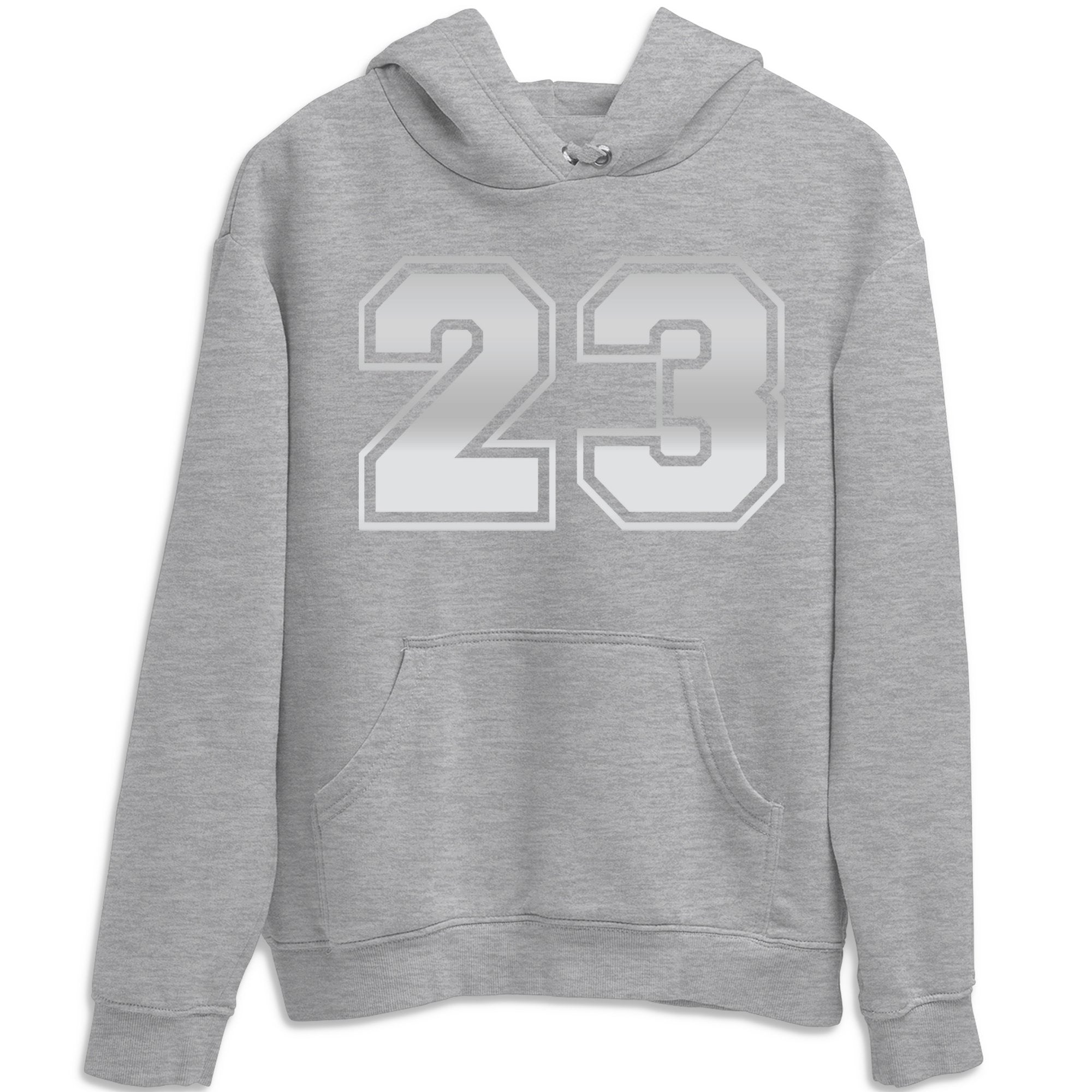 Number 23 Unisex Tops - Air Jordan 1 Silver Toe