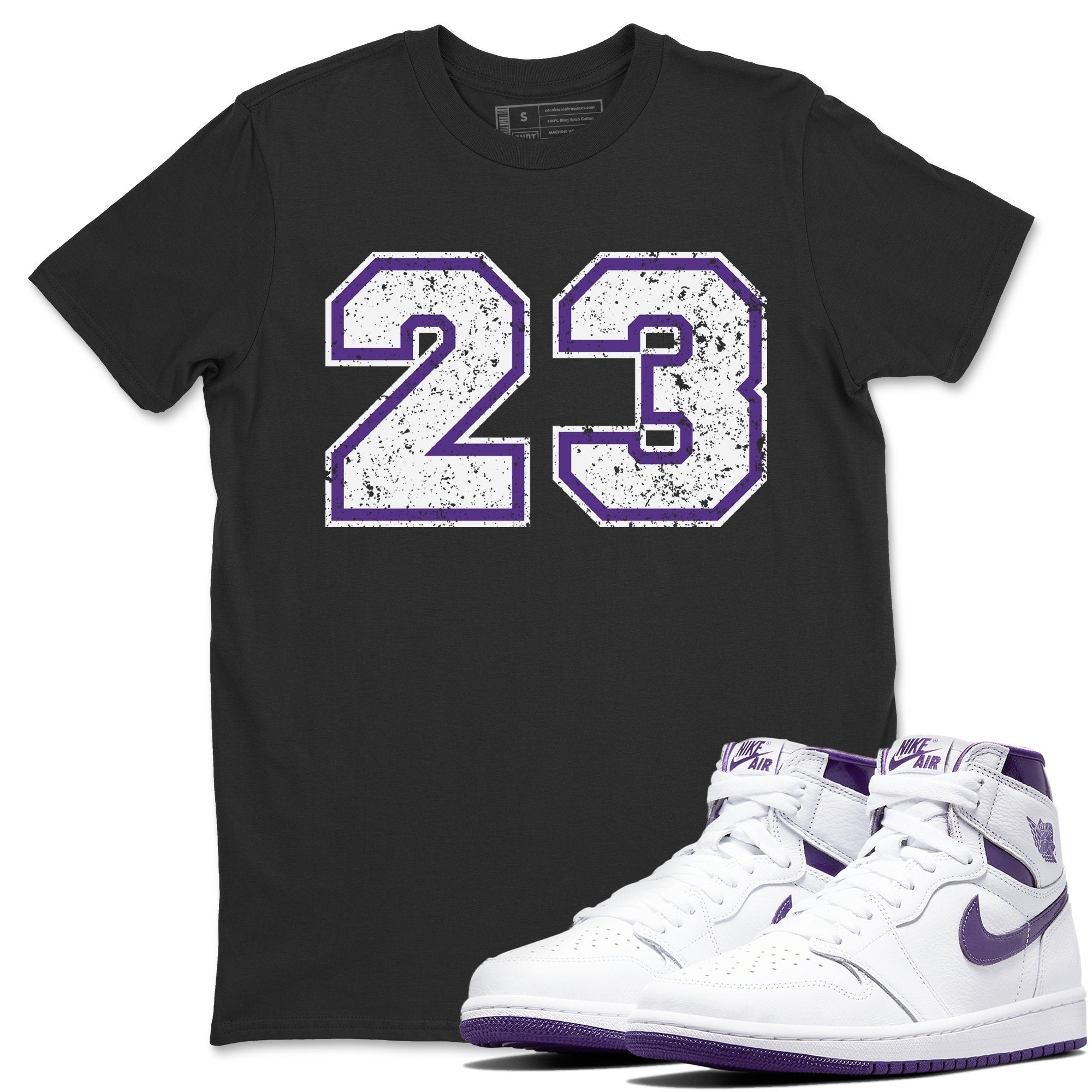 Number 23 Unisex Tops - Air Jordan 1 WMNS Court Purple