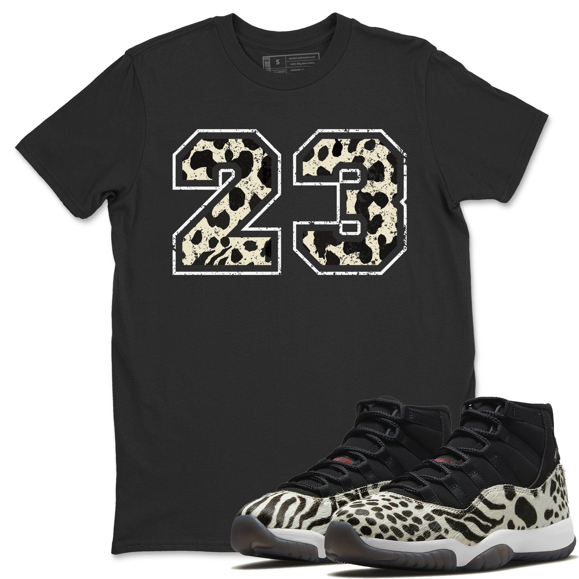 Number 23 Unisex Tops - Air Jordan 11 Animal Instinct
