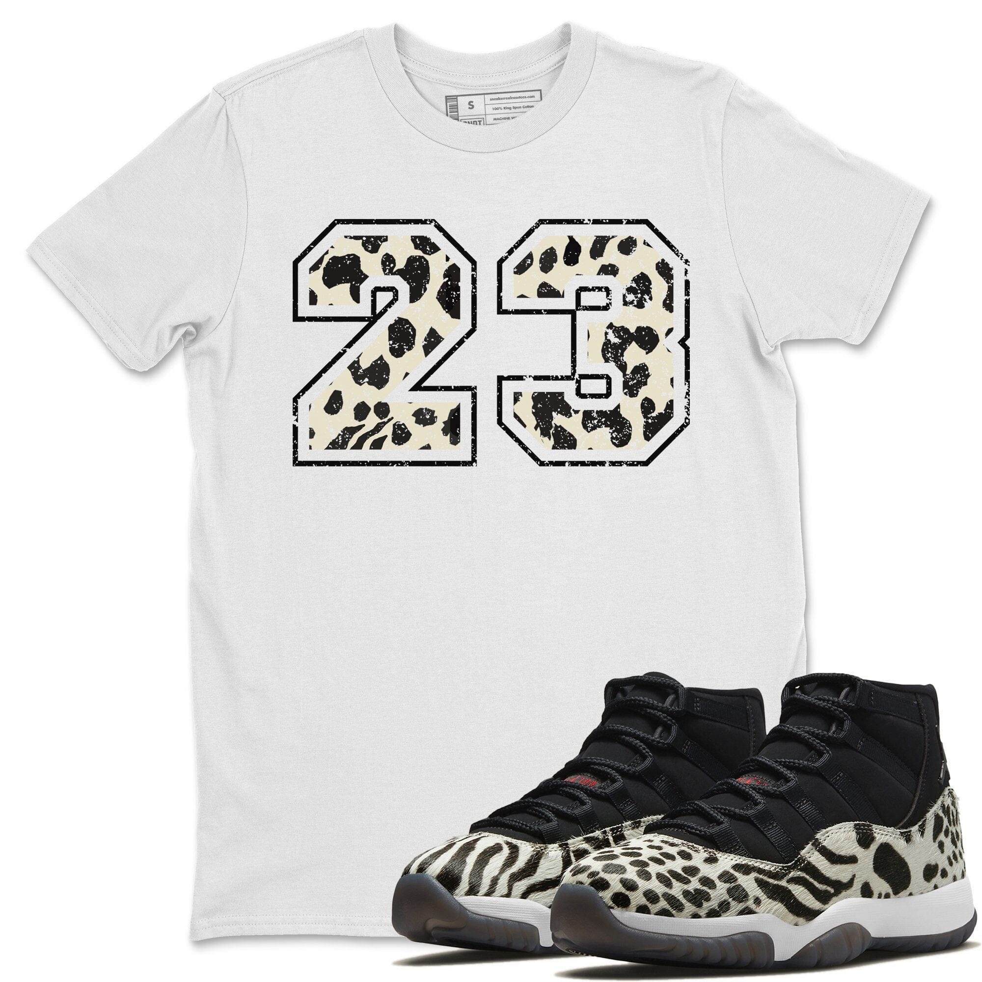 Number 23 Unisex Tops - Air Jordan 11 Animal Instinct