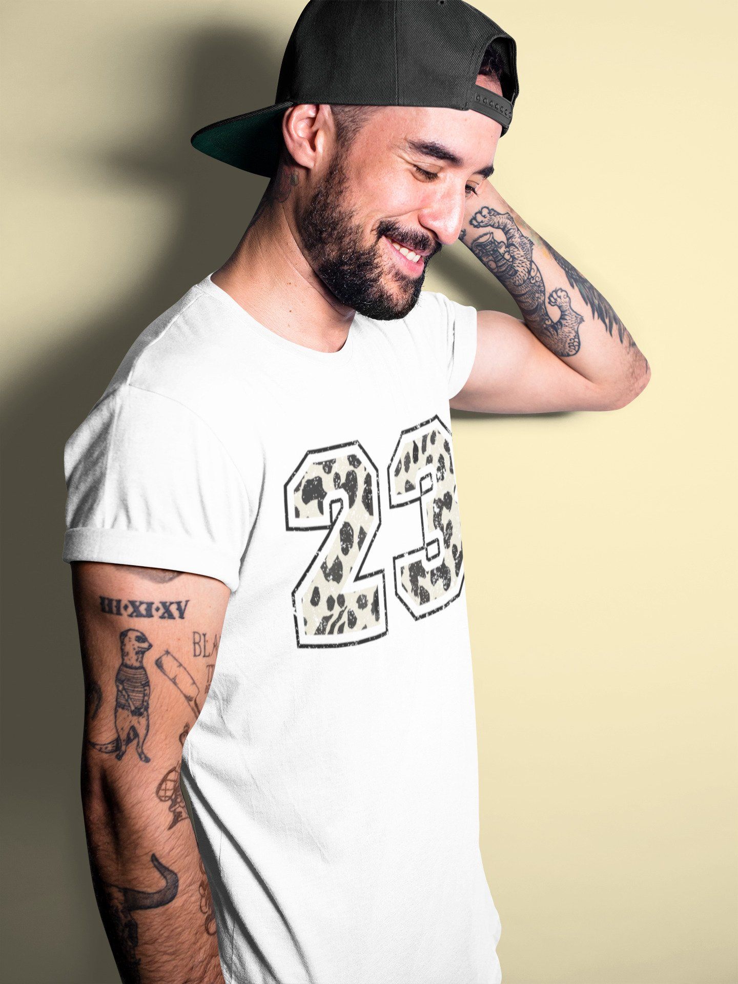 Number 23 Unisex Tops - Air Jordan 11 Animal Instinct