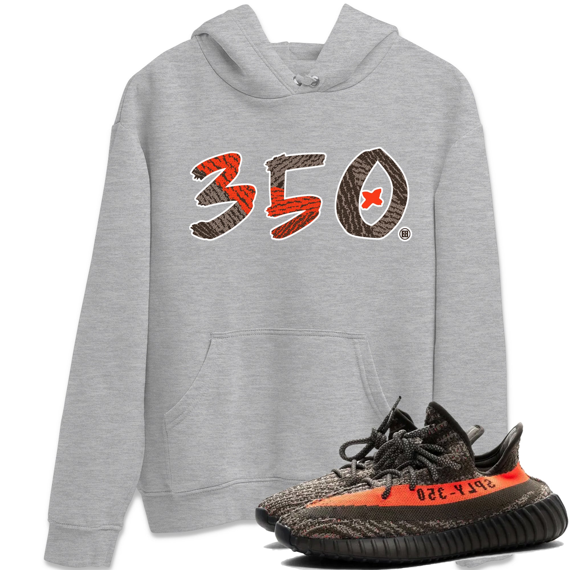 Number 350 Unisex Tops - Yeezy 350 Carbon Beluga