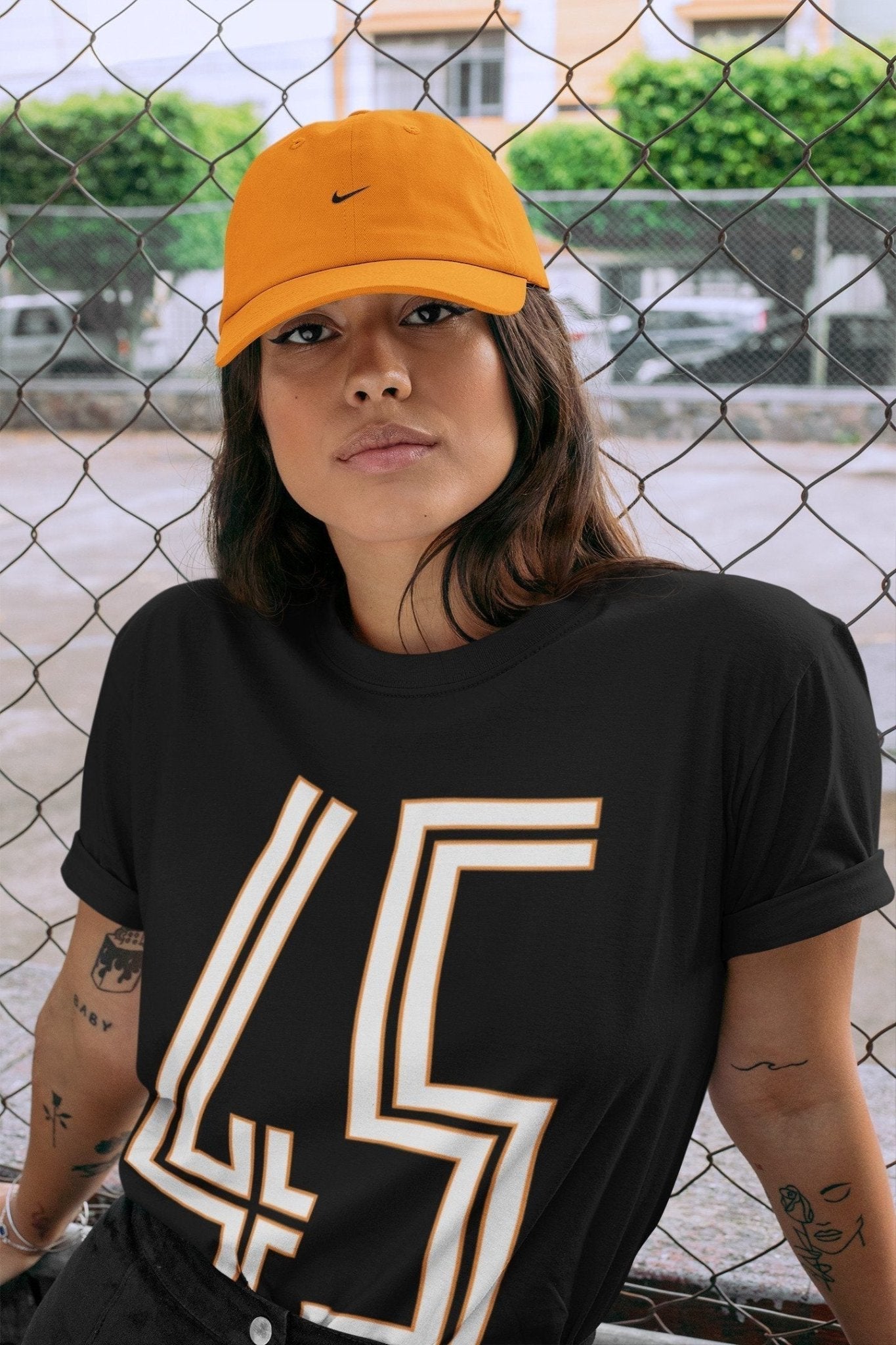 Number 45 Unisex Tops - Air Jordan 11 Citrus