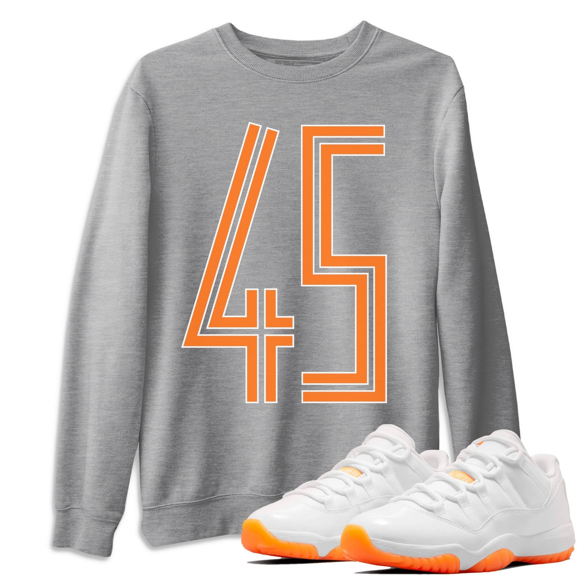 Number 45 Unisex Tops - Air Jordan 11 Citrus