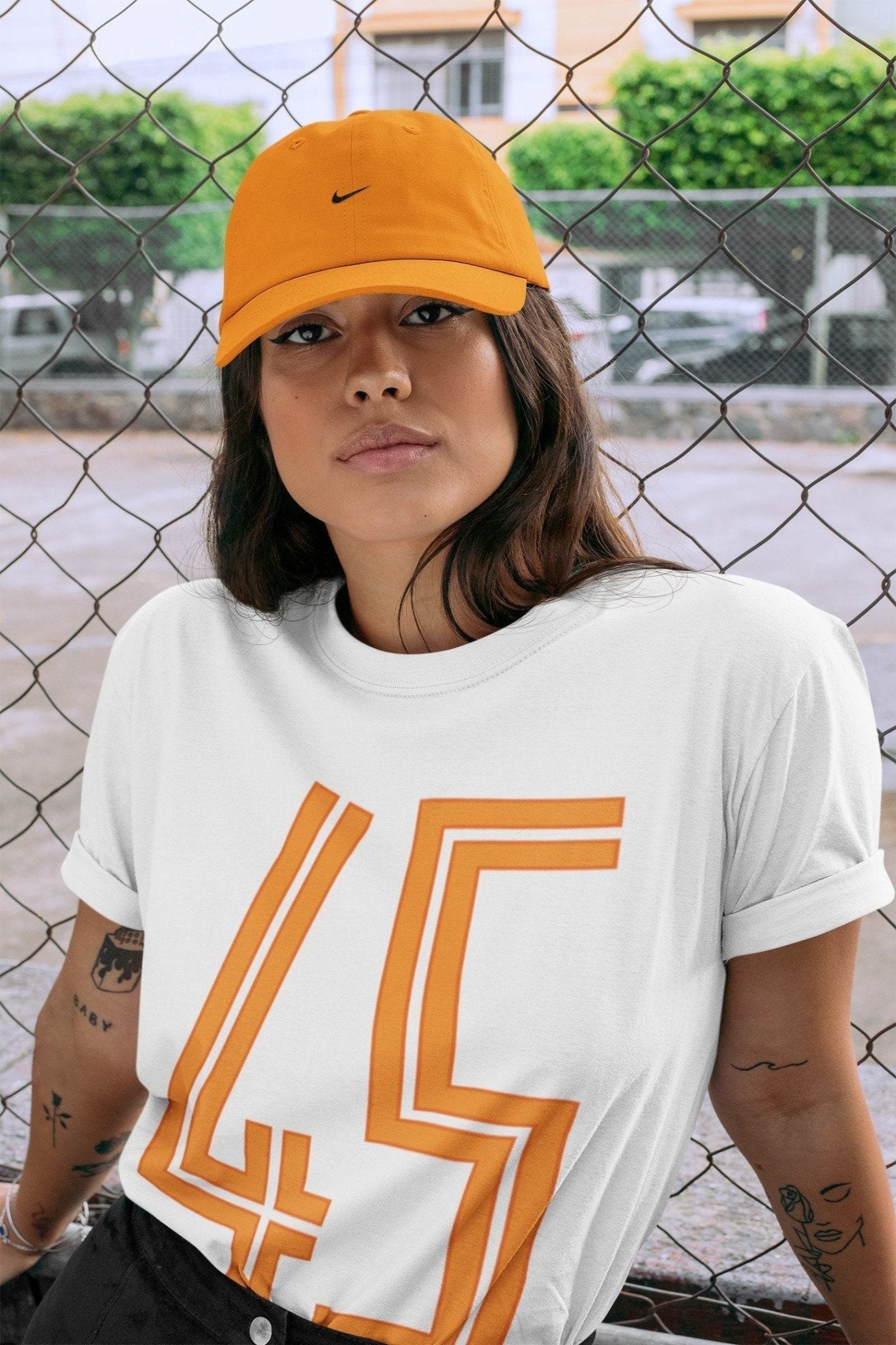 Number 45 Unisex Tops - Air Jordan 11 Citrus
