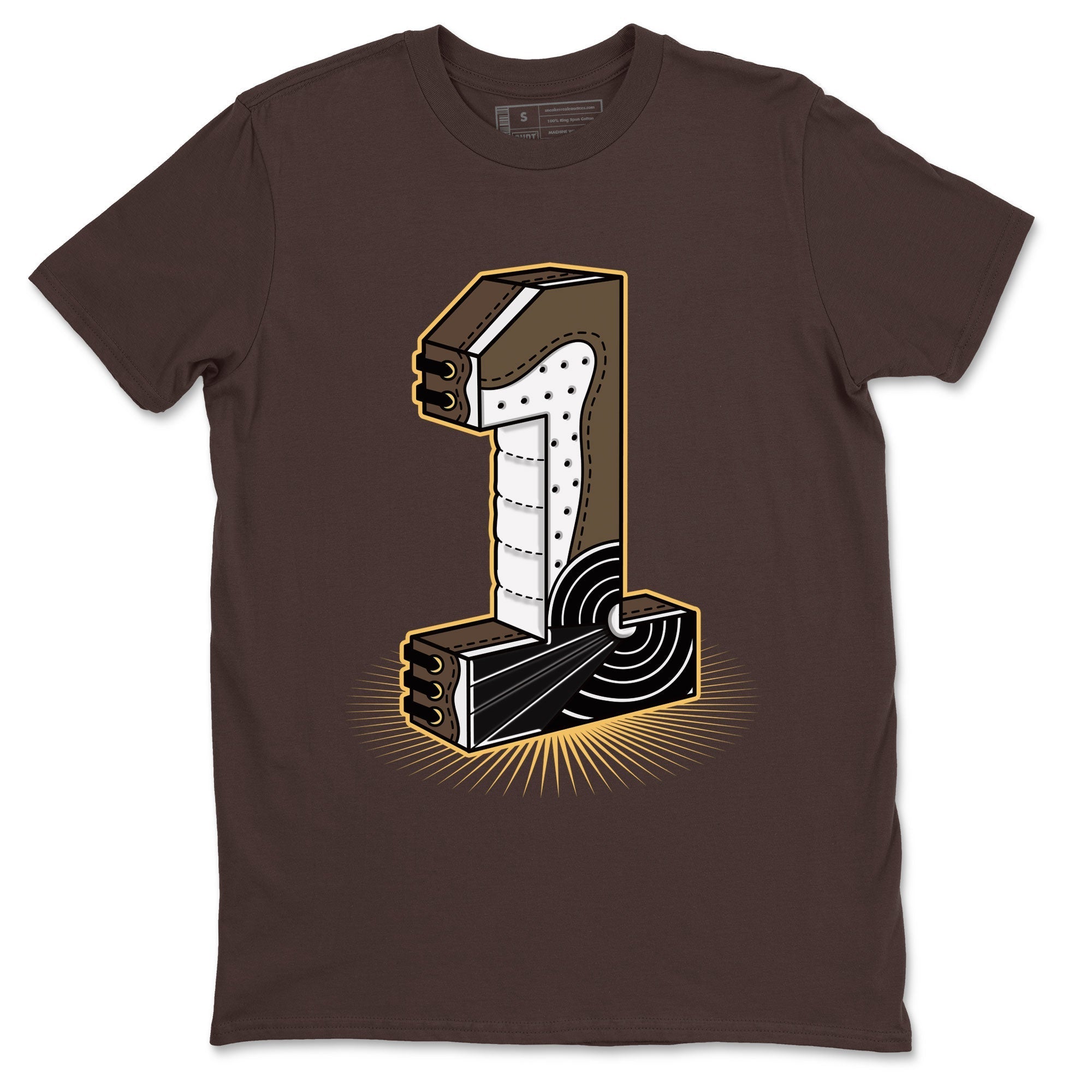 Number Statue snkmatch Tee - Air Jordan 1 Palomino