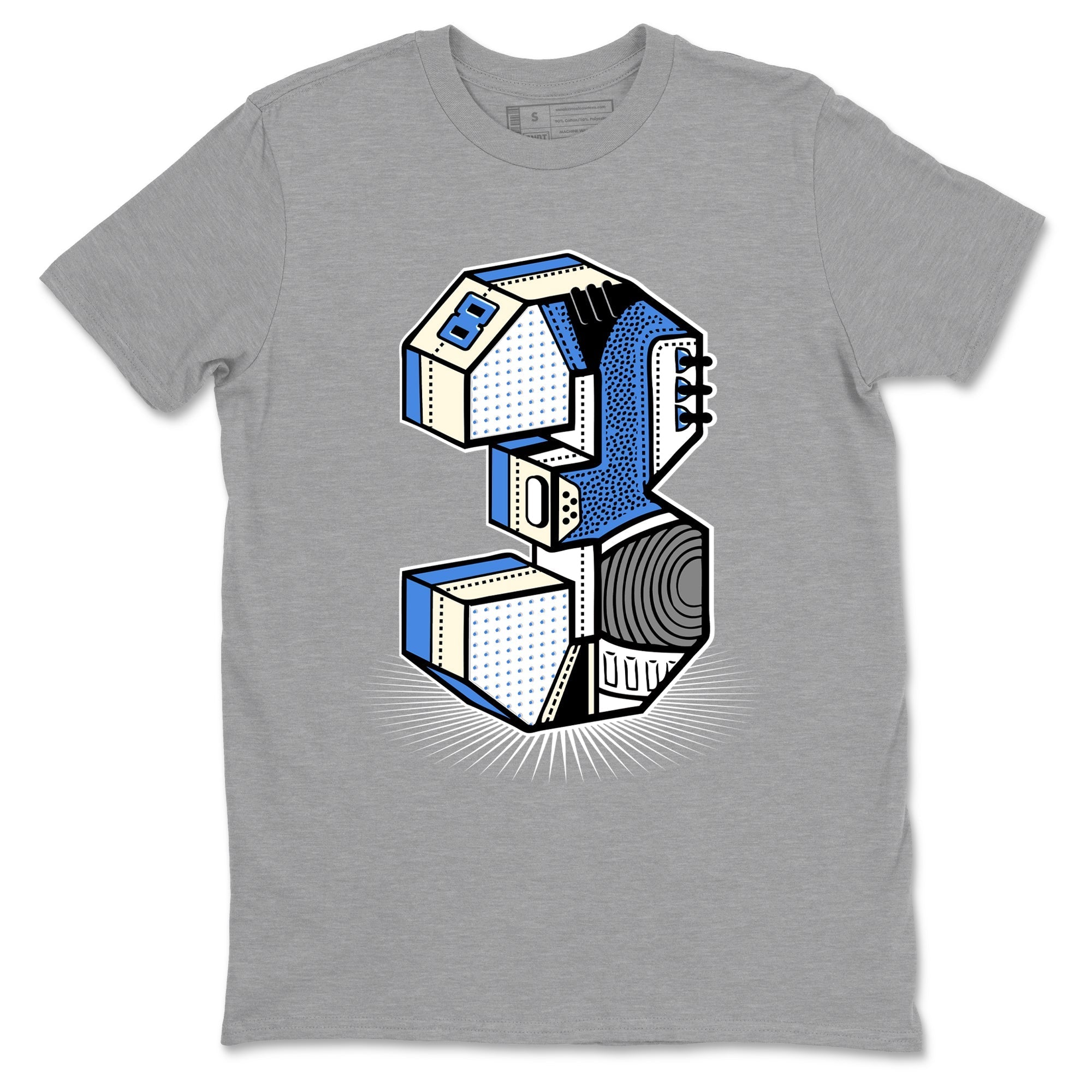 Number Statue snkmatch Tees - Air Jordan 3 Lucky Shorts