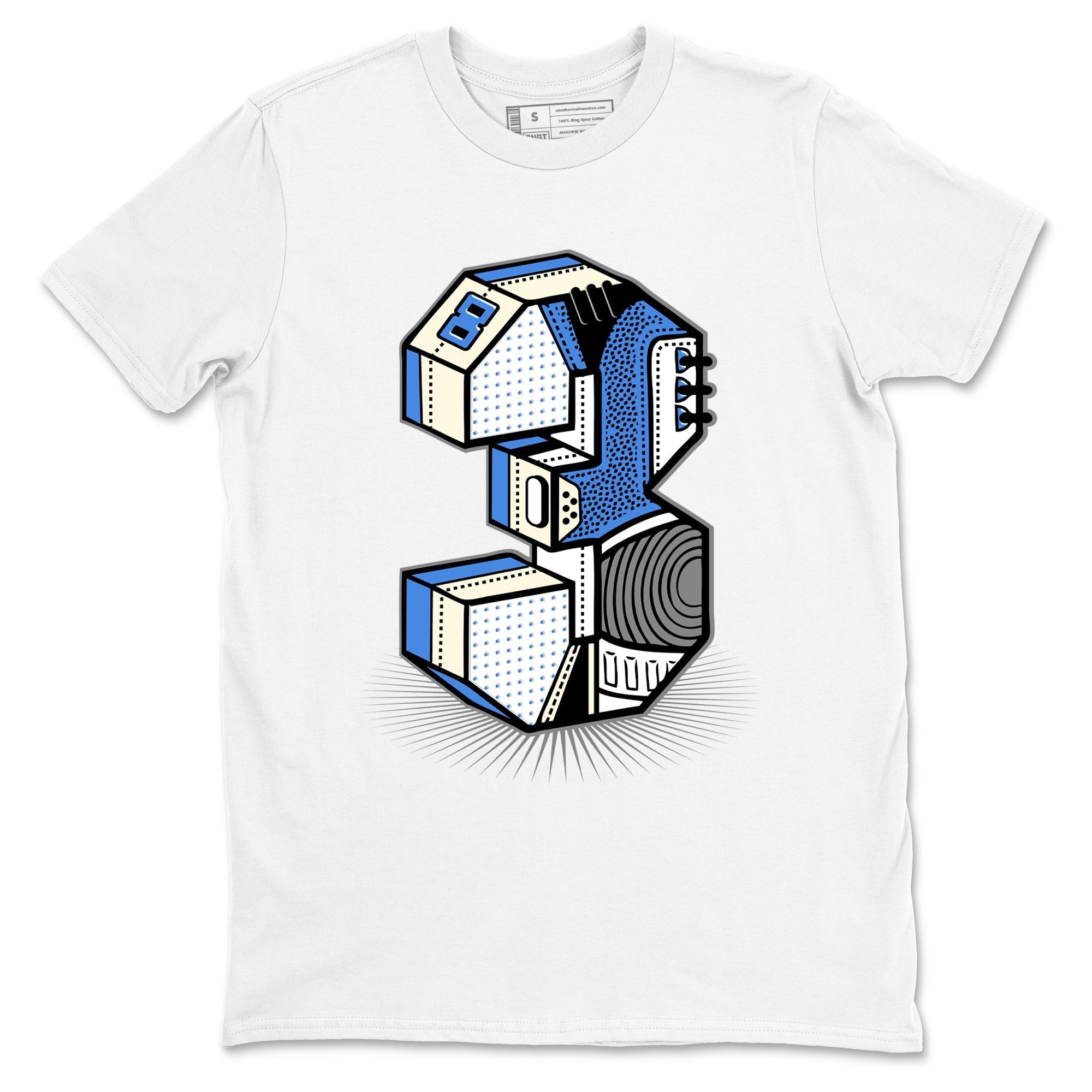 Number Statue snkmatch Tees - Air Jordan 3 Lucky Shorts
