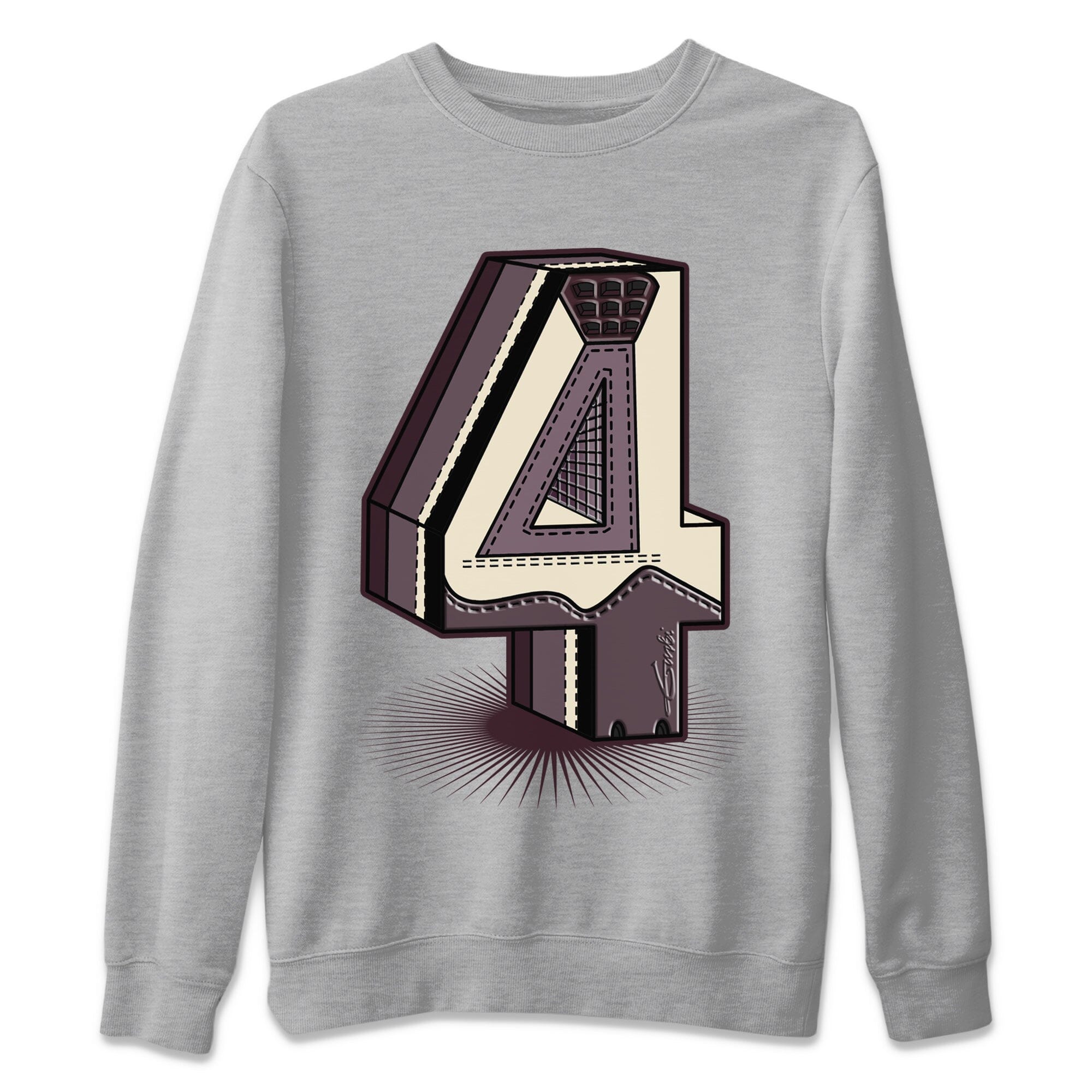 Number Statue Unisex Tops - Air Jordan 4 A Ma Maniere