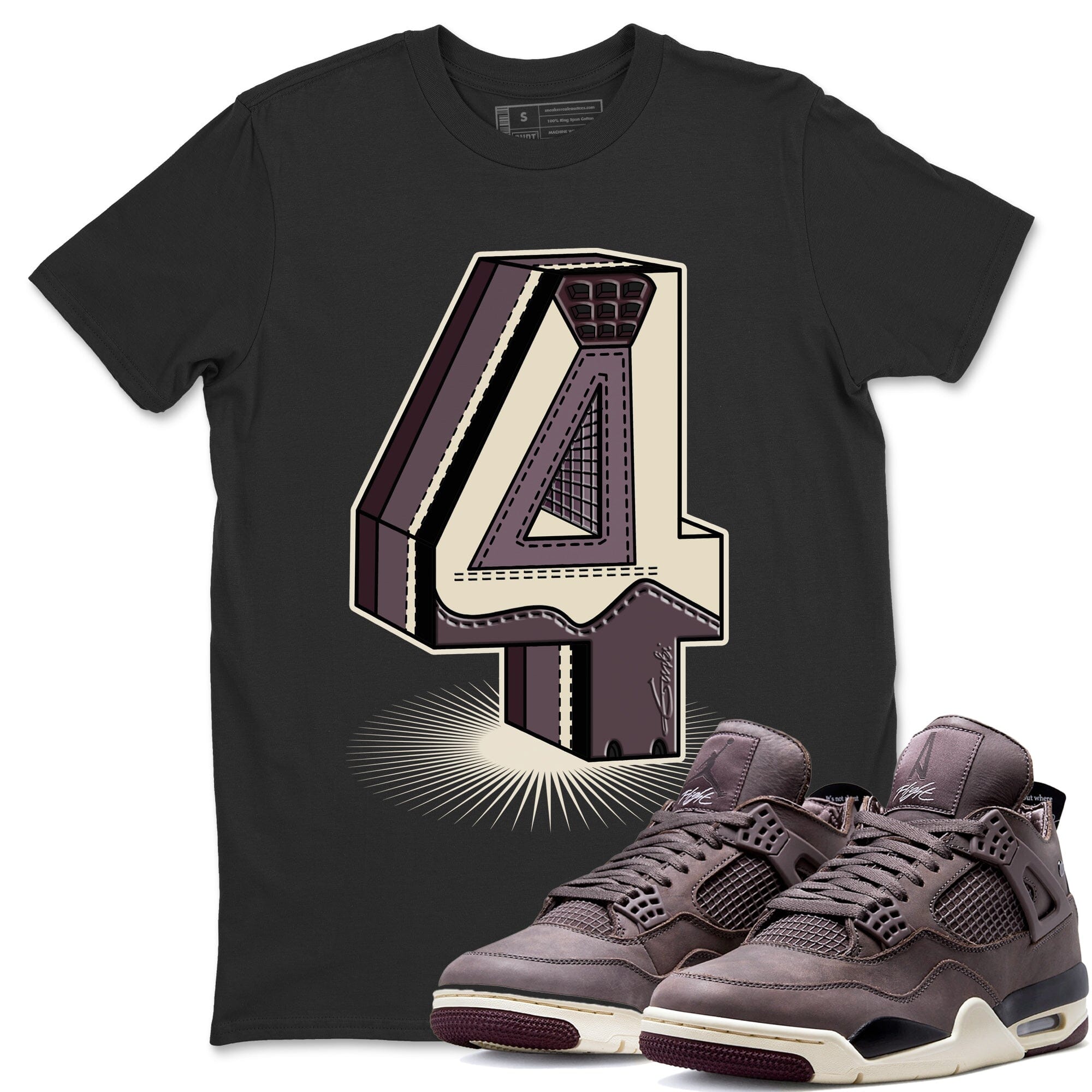 Number Statue Unisex Tops - Air Jordan 4 A Ma Maniere
