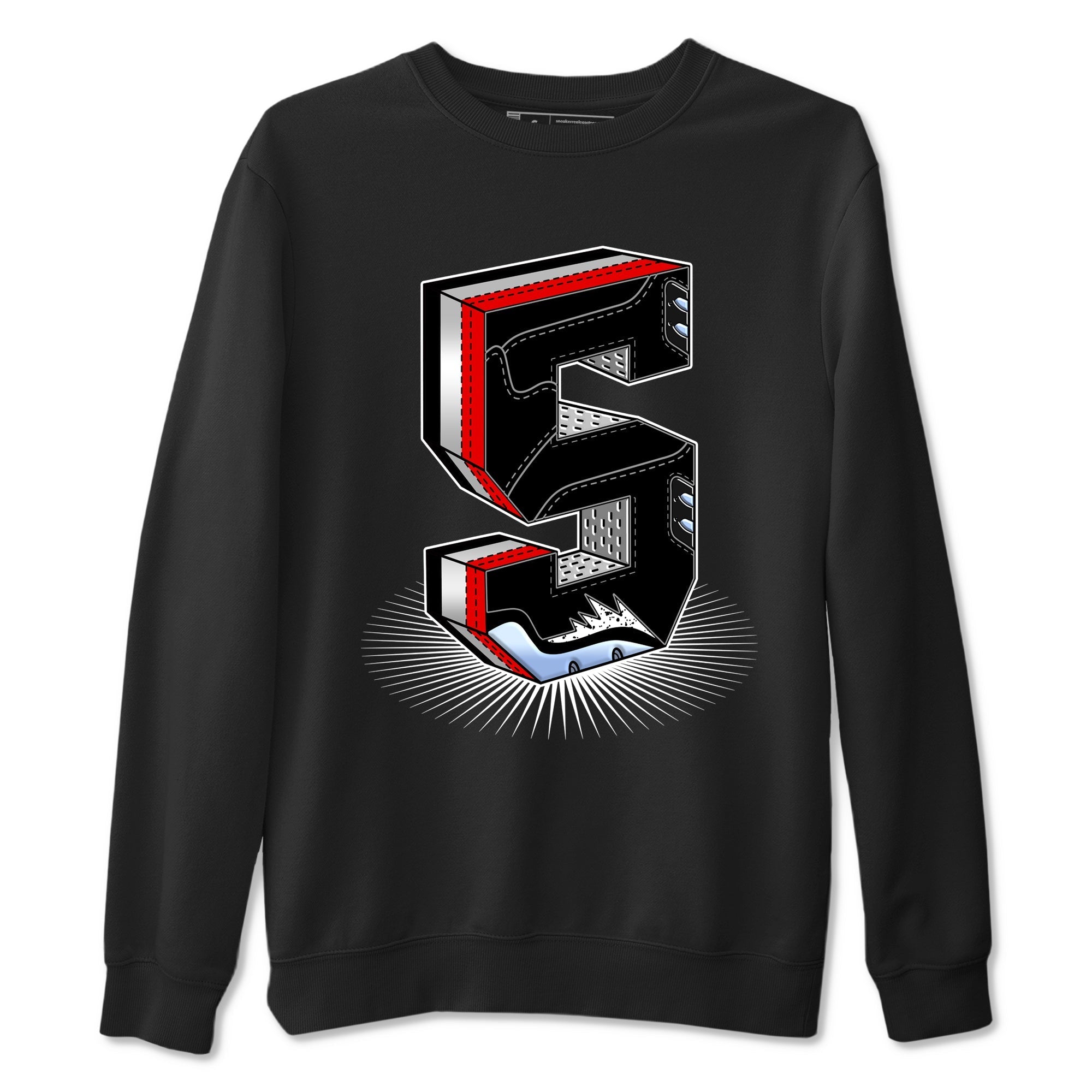 Number Statue snkmatch Tees - Air Jordan 5 Reimagined