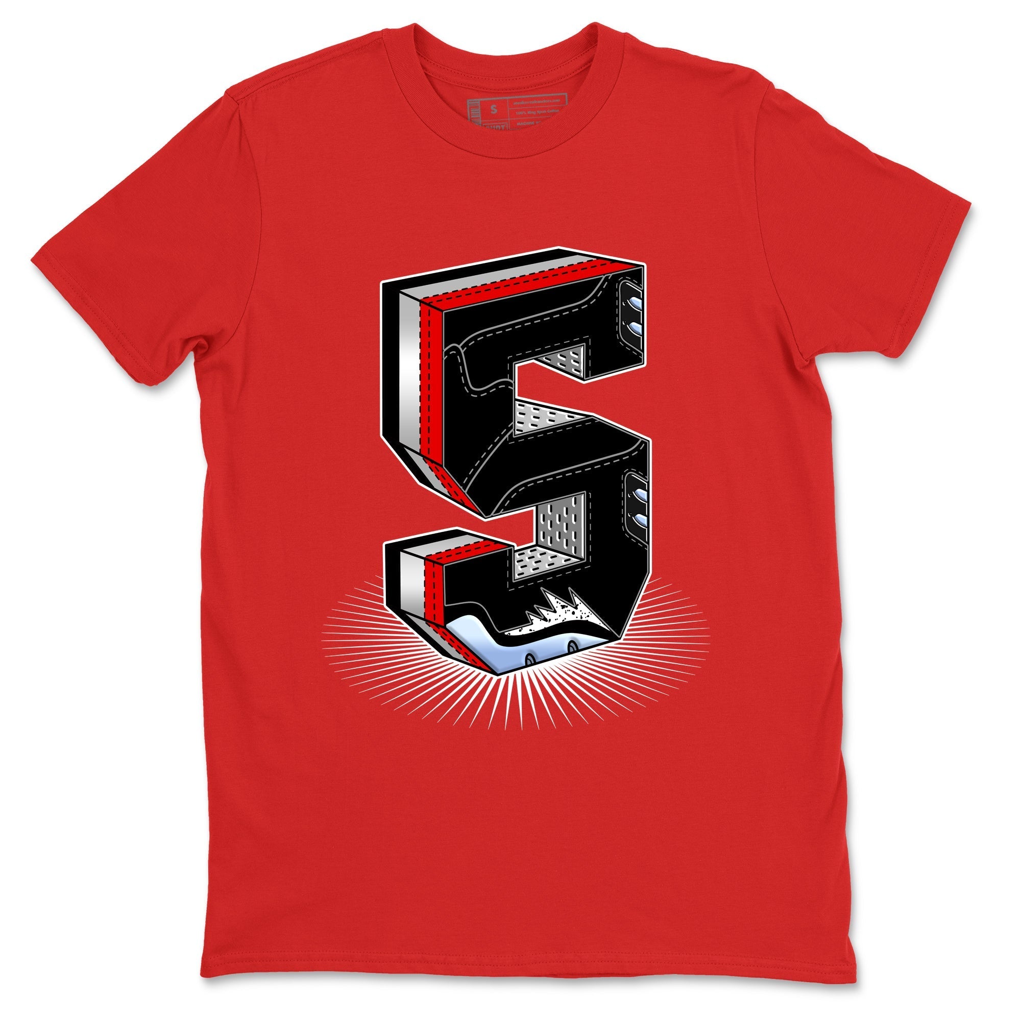 Number Statue snkmatch Tees - Air Jordan 5 Reimagined