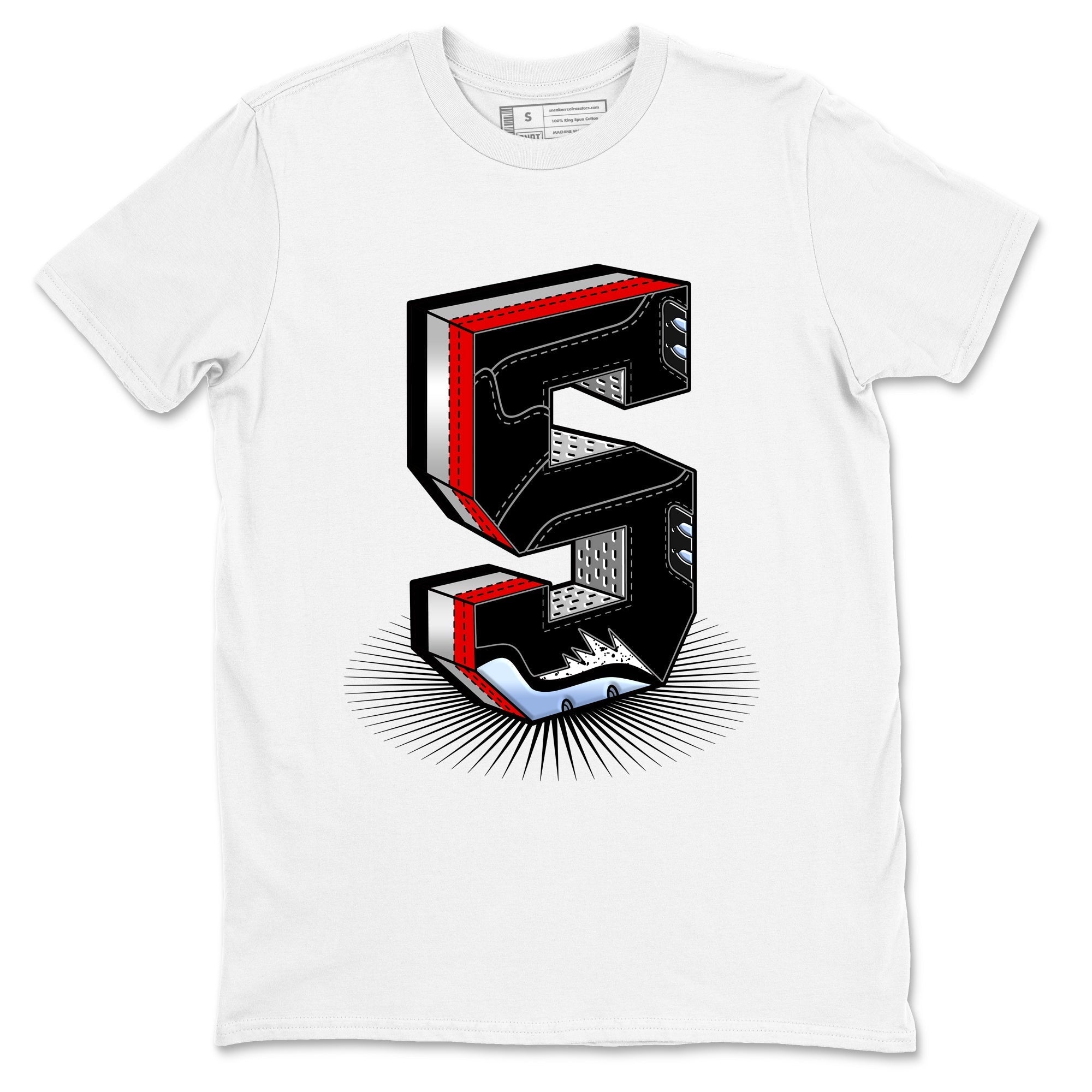 Number Statue snkmatch Tees - Air Jordan 5 Reimagined