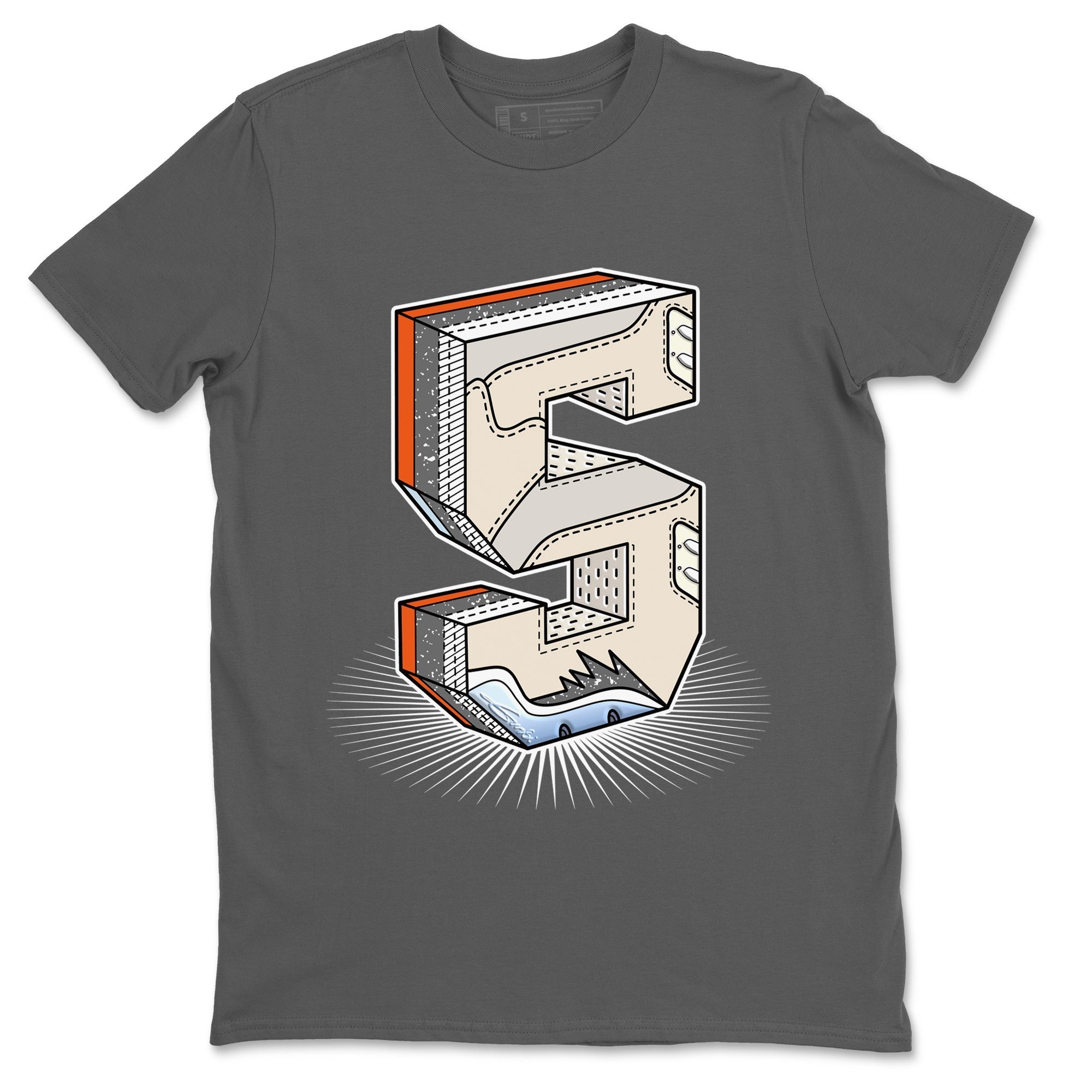 Number Statue Unisex Tops - Air Jordan 5 Craft