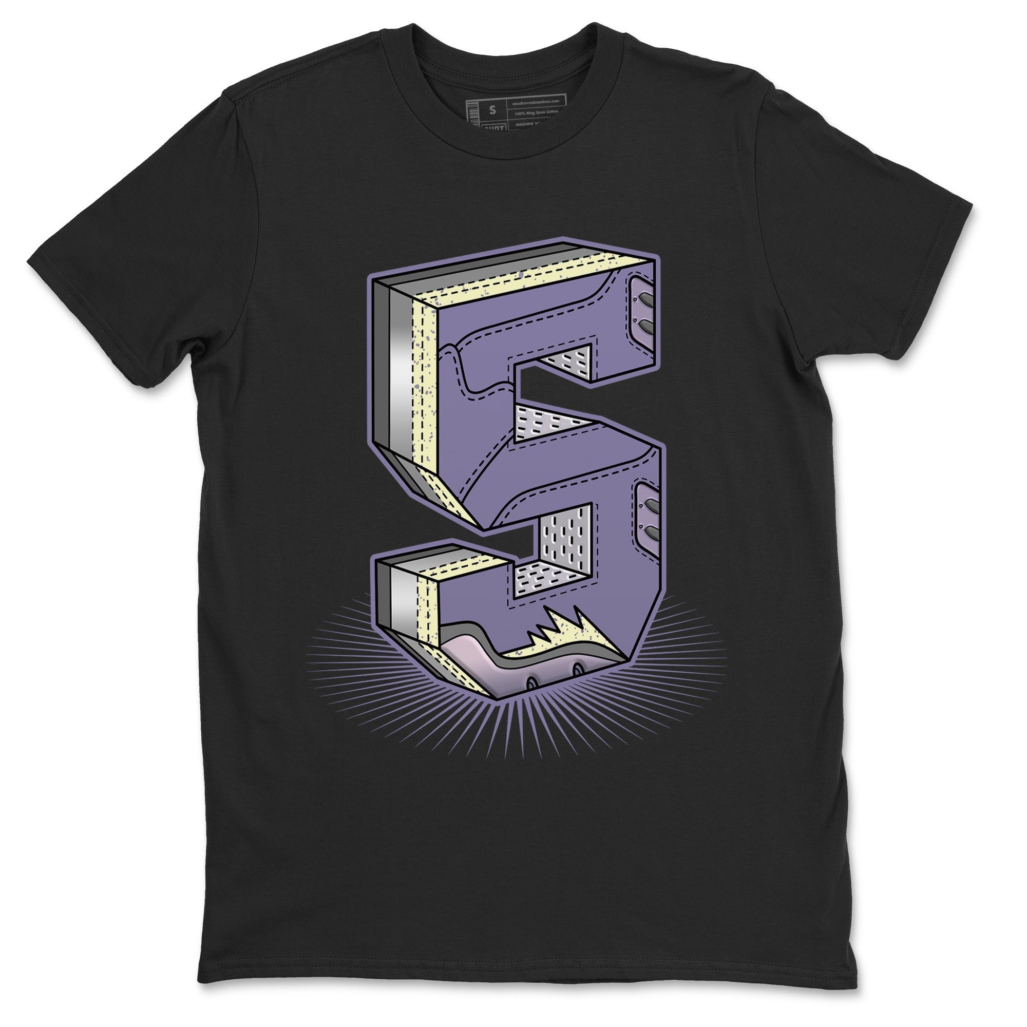 Number Statue Unisex Tops - Air Jordan 5 Indigo Haze