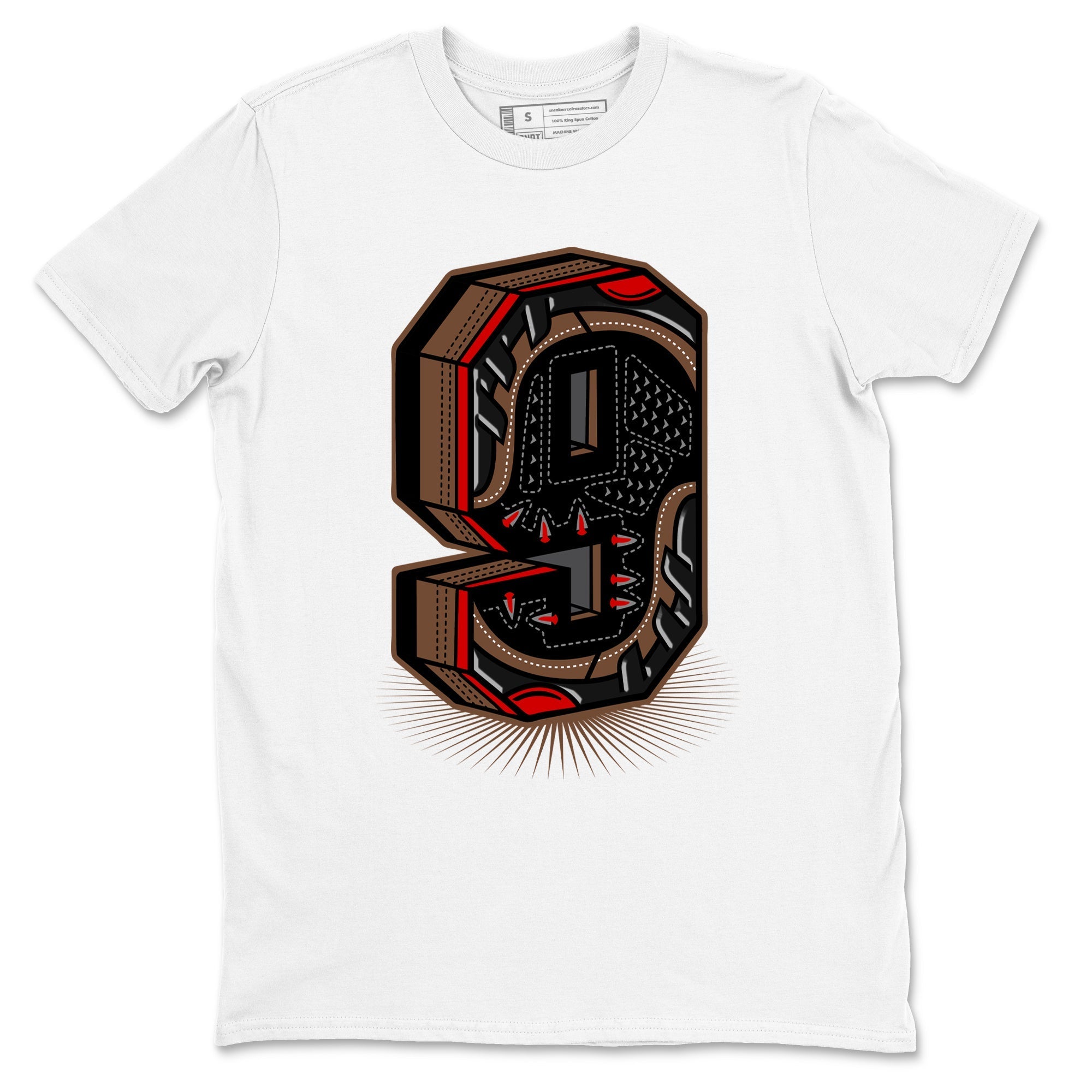 Number Statue snkmatch Tees - Air Jordan 9 Olive
