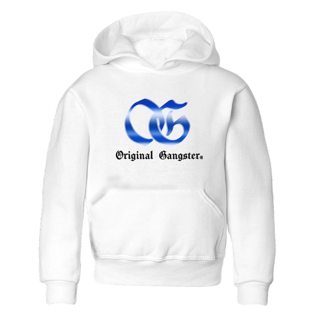 OG Gangster snkmatch Tees Kids - Air Foamposite One Royal