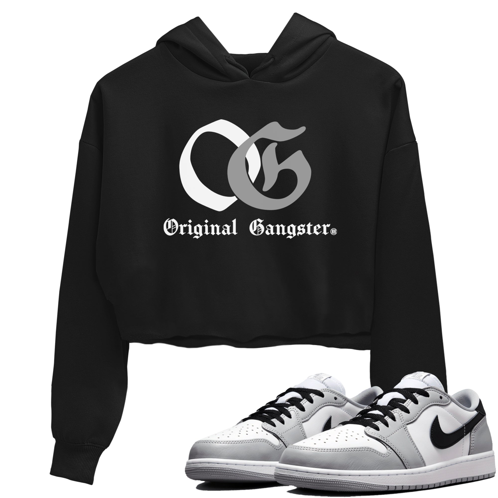 OG Original Gangster snkmatch Women's Top - Air Jordan 1 Wolf Grey
