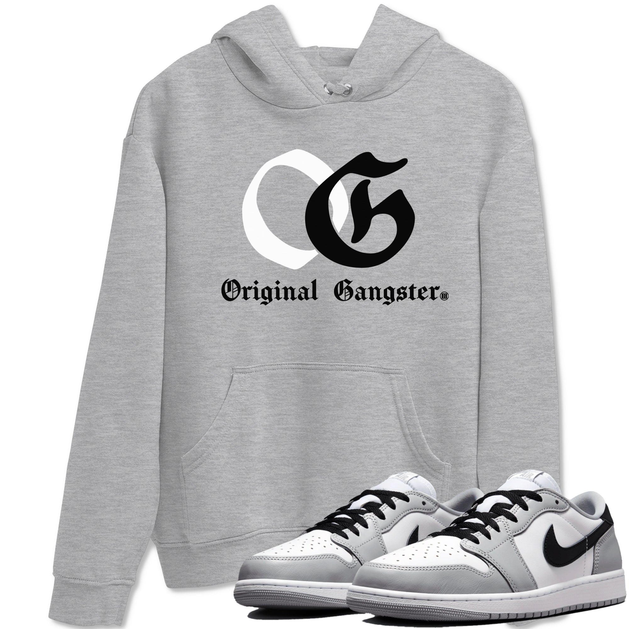 OG Original Gangster snkmatch Tees - Air Jordan 1 Wolf Grey
