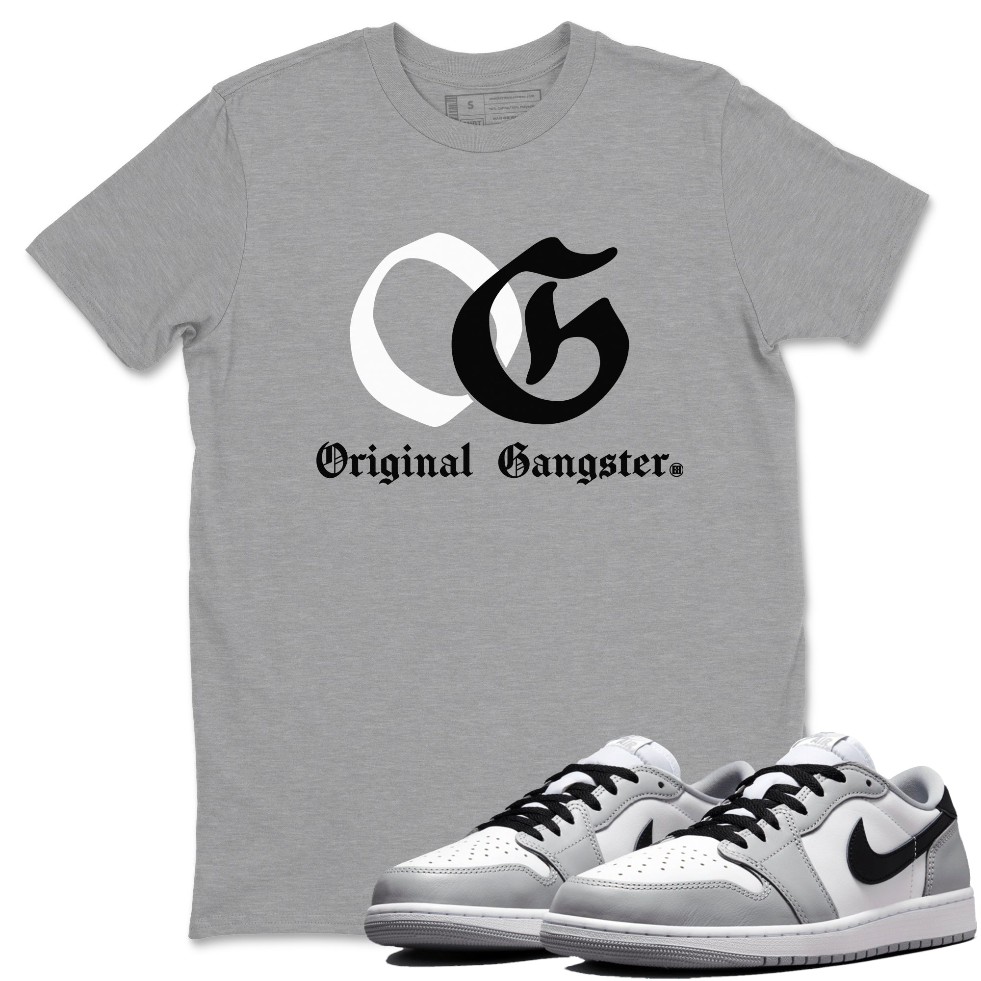OG Original Gangster snkmatch Tees - Air Jordan 1 Wolf Grey