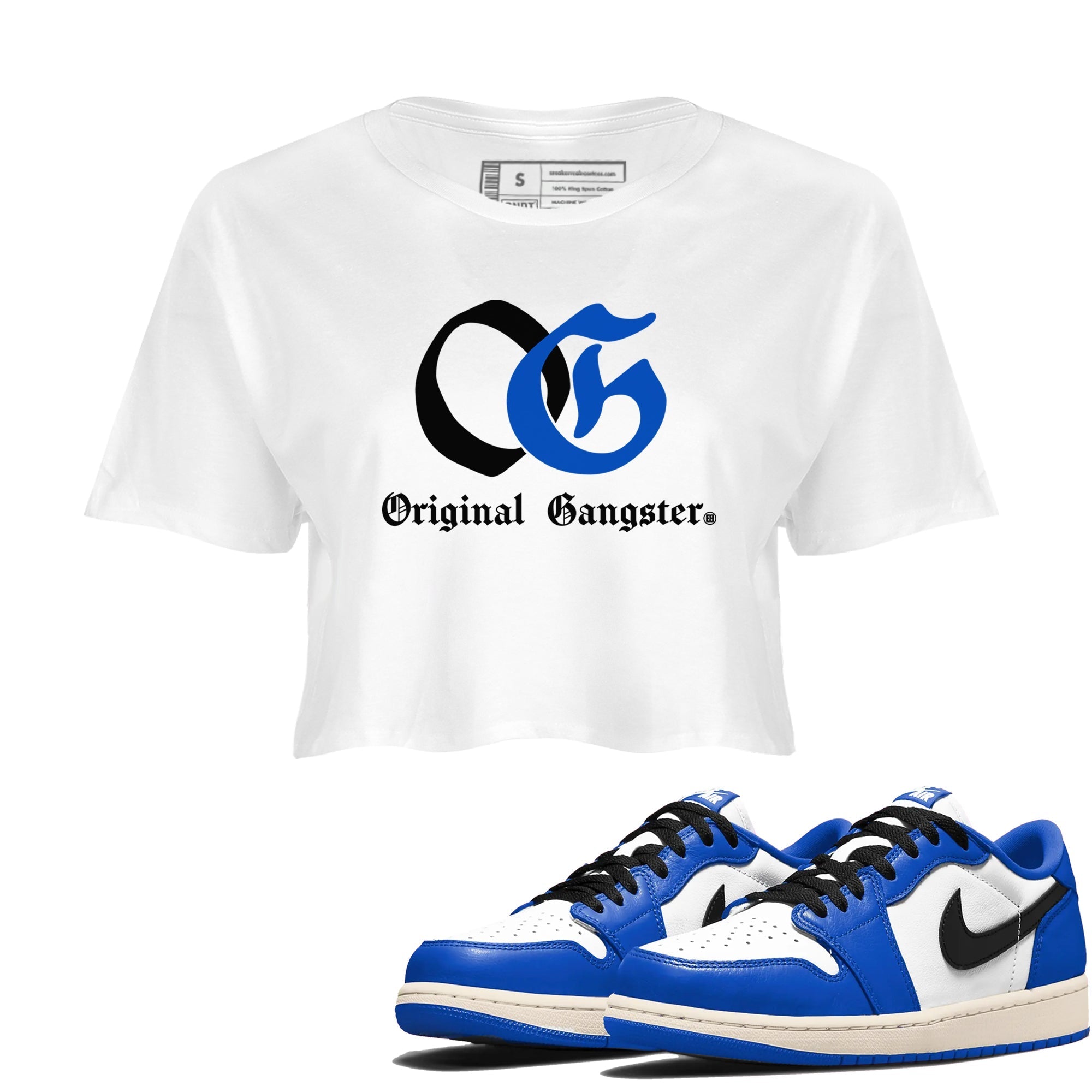 OG Original Gangster snkmatch Women's Top - Air Jordan 1 Game Royal