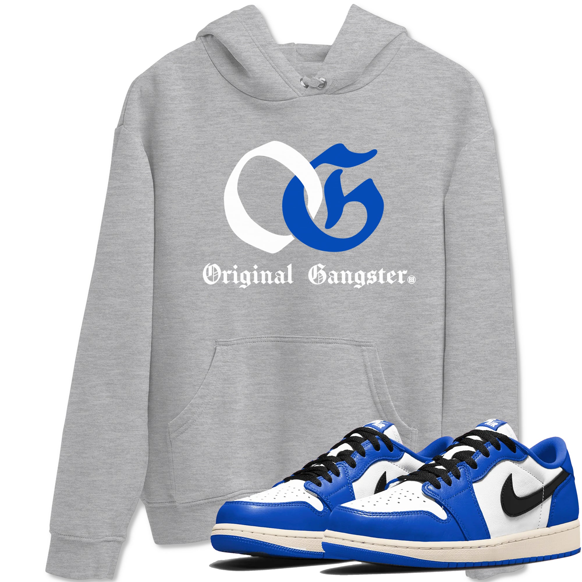 OG Original Gangster snkmatch Tees - Air Jordan 1 Game Royal