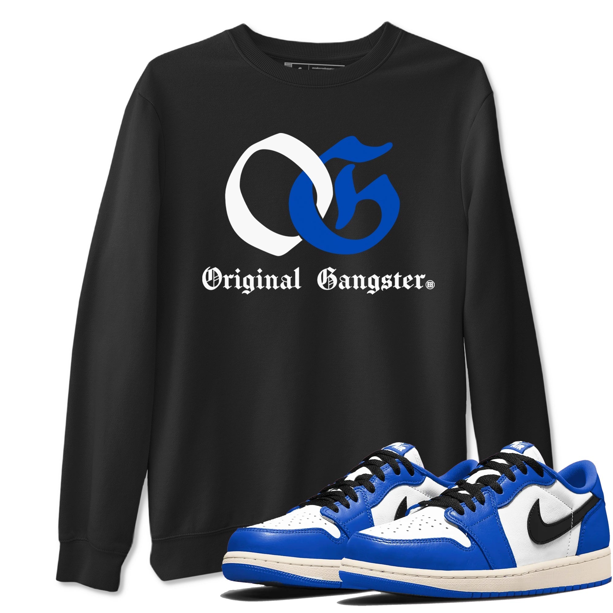 OG Original Gangster snkmatch Tees - Air Jordan 1 Game Royal