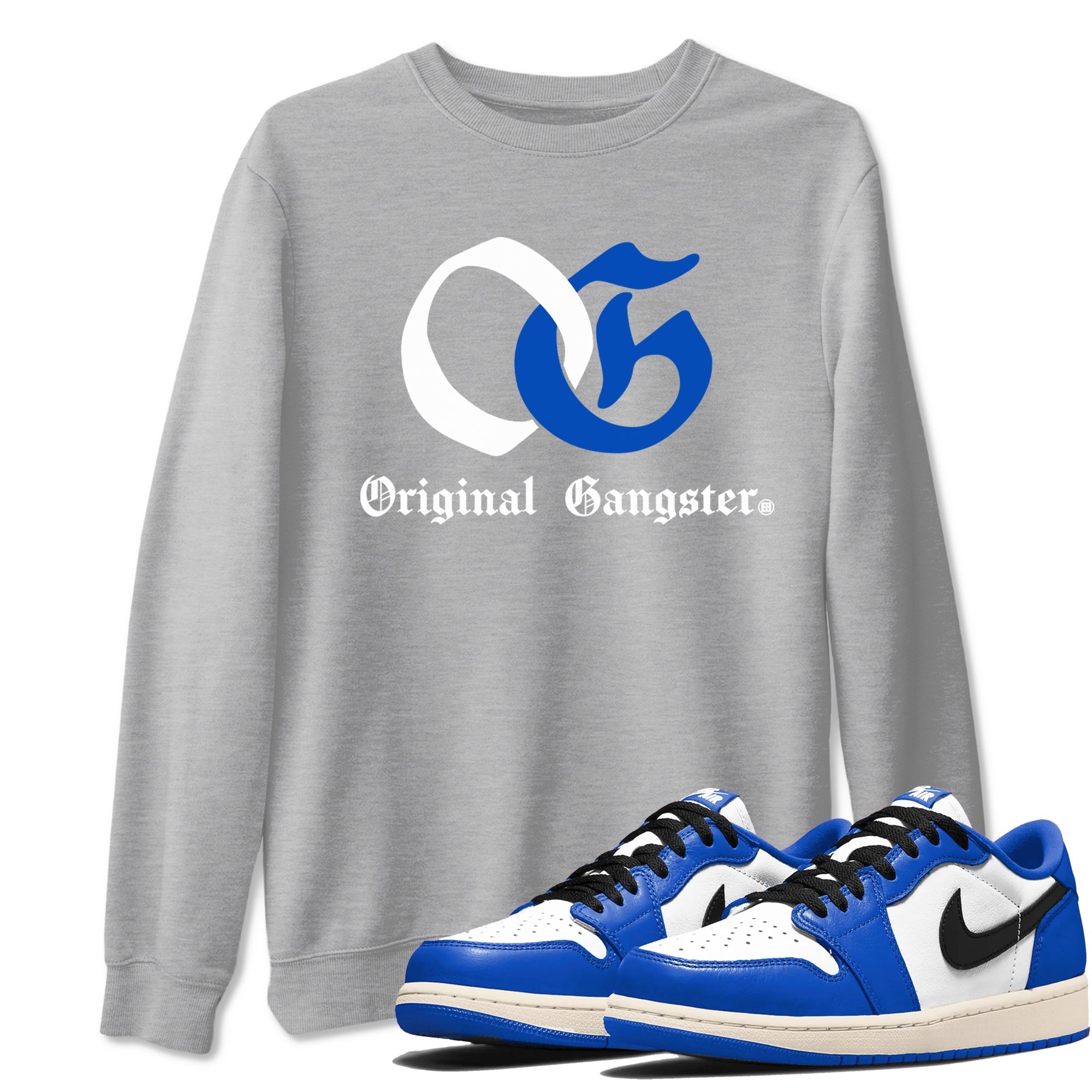 OG Original Gangster snkmatch Tees - Air Jordan 1 Game Royal