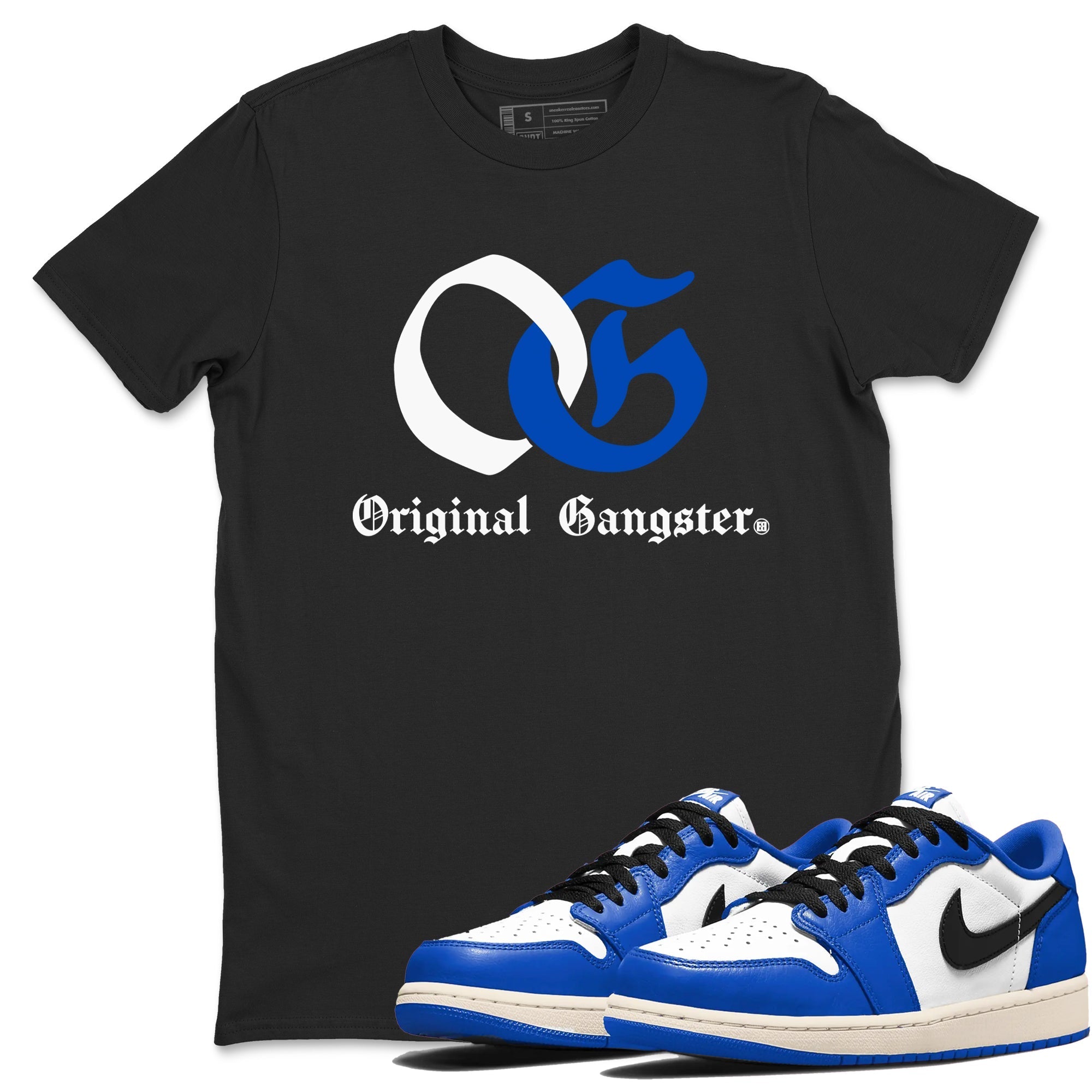 OG Original Gangster snkmatch Tees - Air Jordan 1 Game Royal
