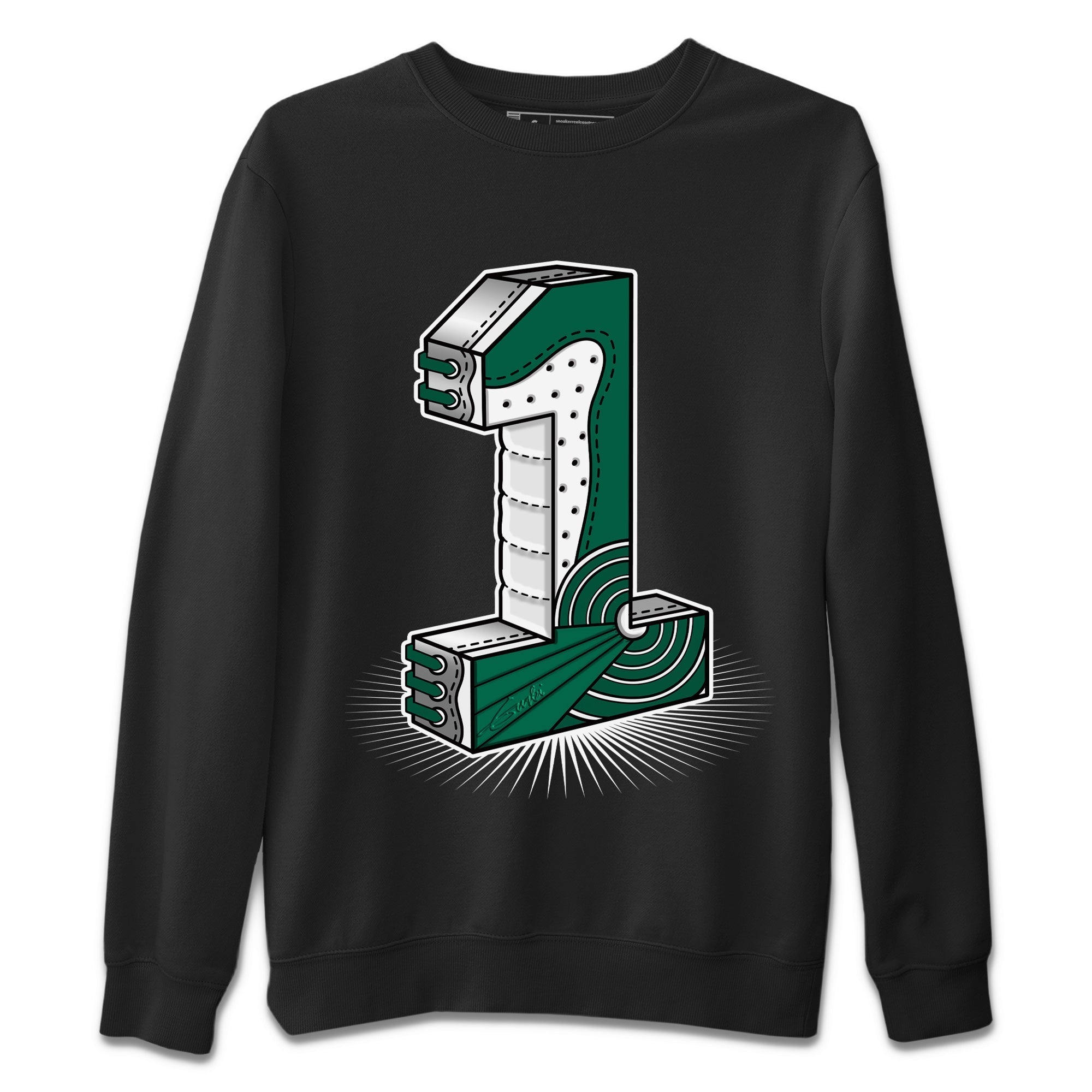 One Statue Unisex Tops - Air Jordan 1 Gorge Green