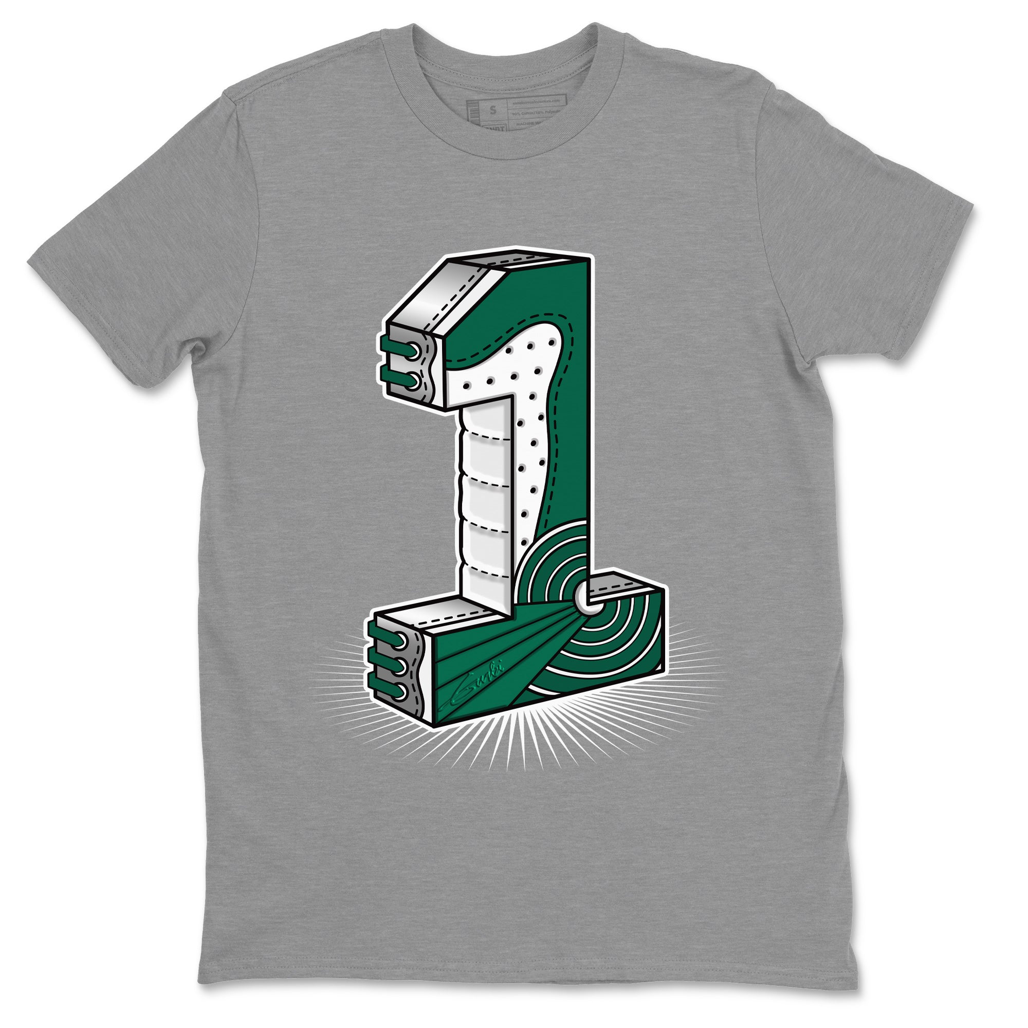 One Statue Unisex Tops - Air Jordan 1 Gorge Green